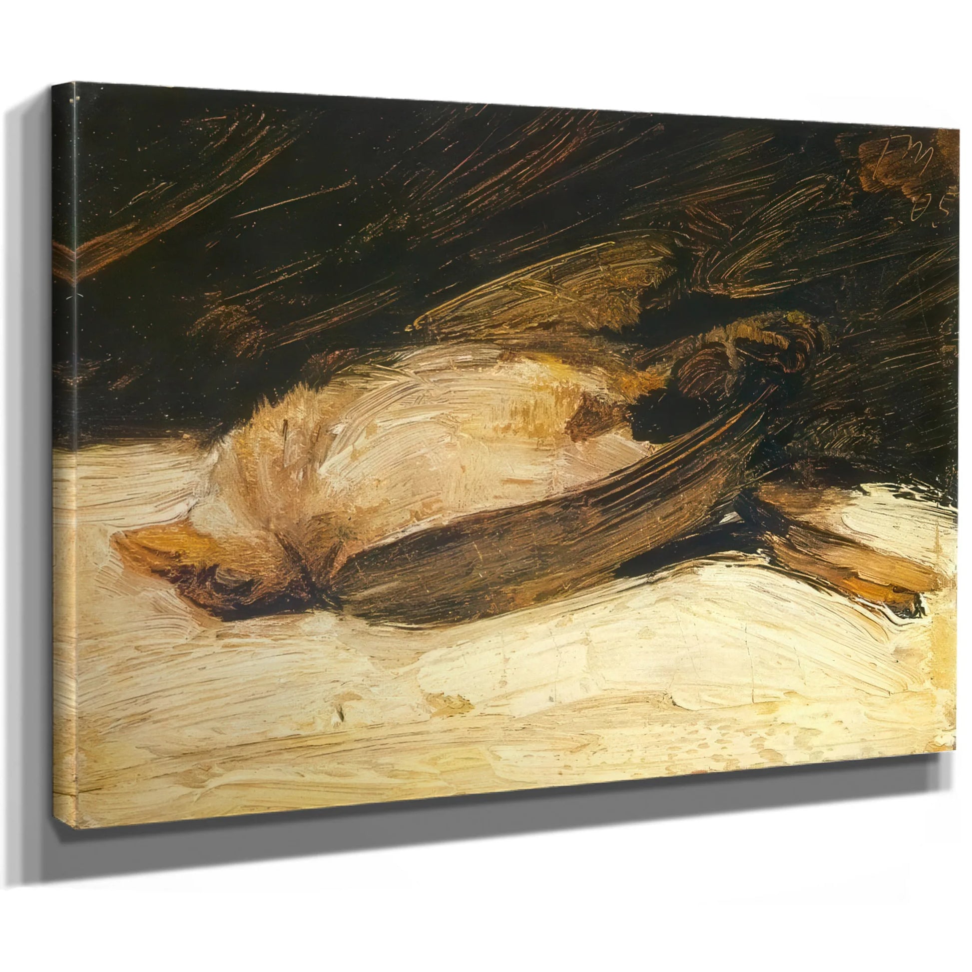 The Dead Sparrow By Franz Marc Fine Art Print