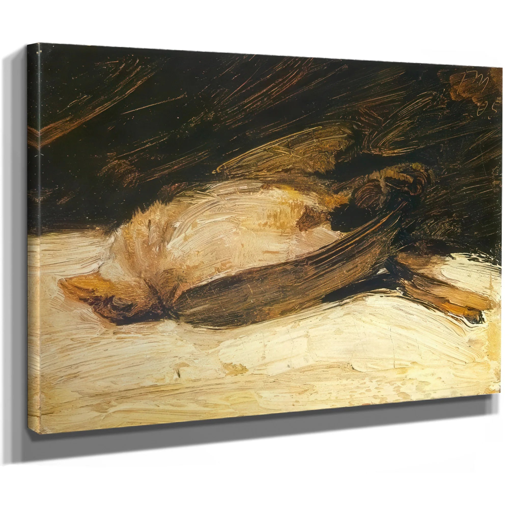 The Dead Sparrow By Franz Marc Fine Art Print