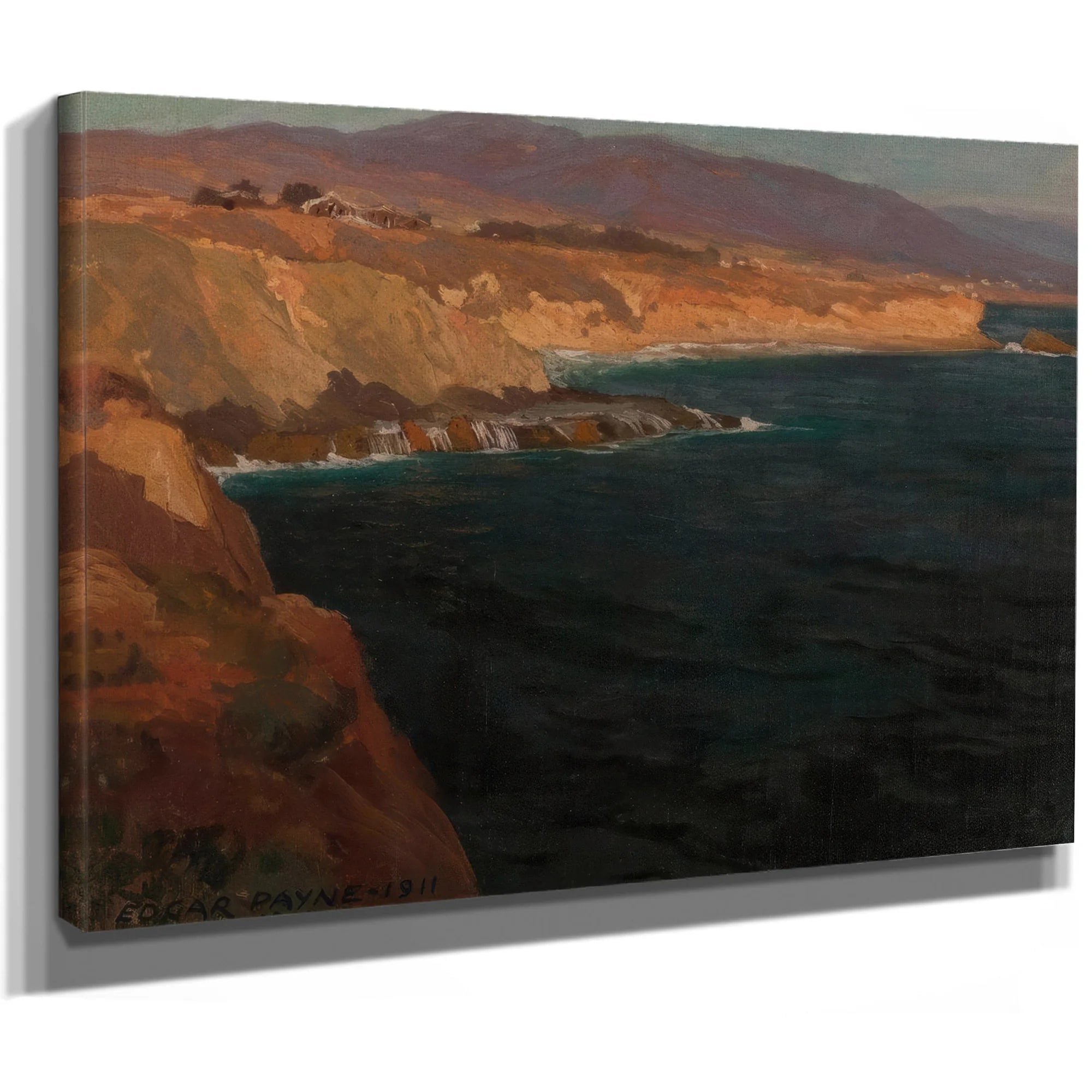 Old Laguna, 1911 By Edgar Payne Fine Art Print