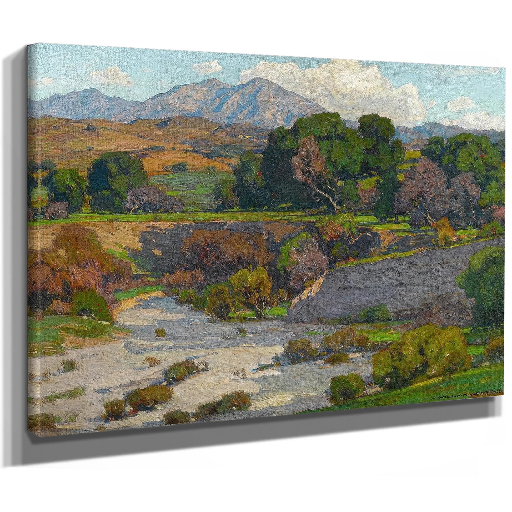 Saddleback Mountains Mission Viejo By William Wendt Fine Art Print