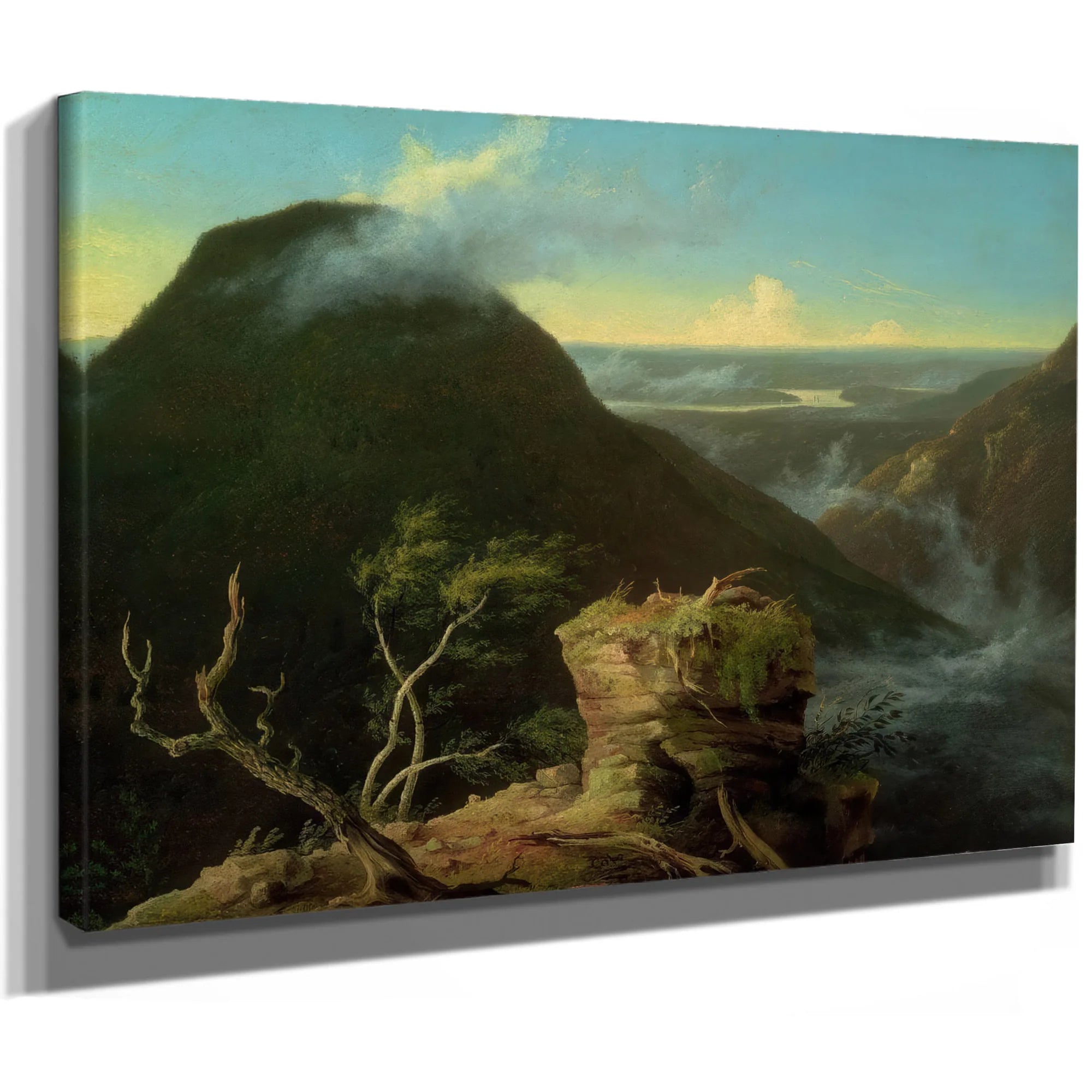 View Of The Round Top In The Catskill Mountains By Thomas Cole Fine Art Print