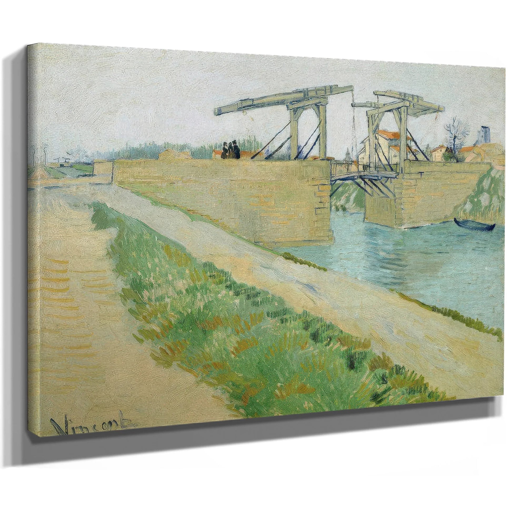 The Langlois Bridge By Vincent Van Gogh Fine Art Print