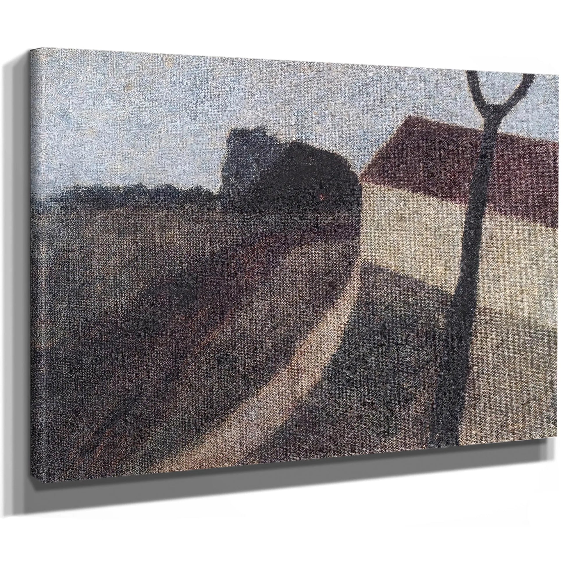 Twilight Landscape With House And Fork By Paula Modersohn Becker Fine Art Print