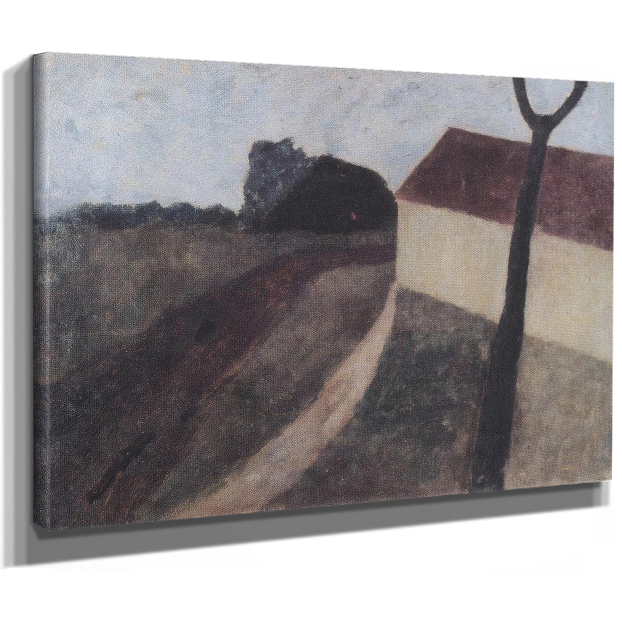 Twilight Landscape With House And Fork By Paula Modersohn Becker Fine Art Print