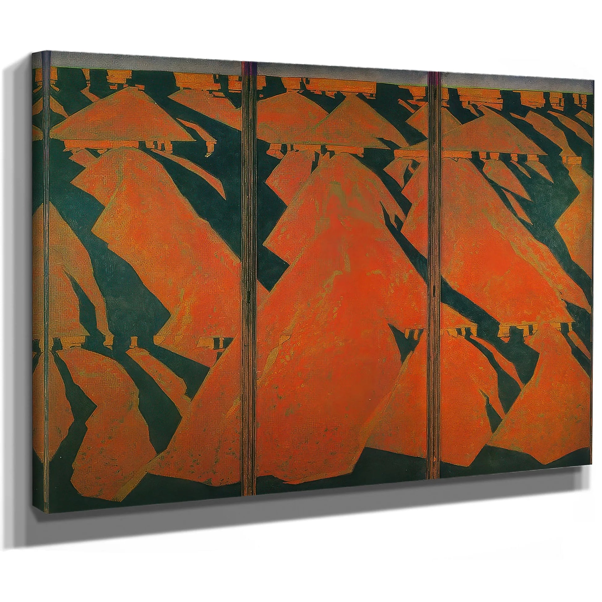Study In Cubist Realism By Maynard Dixon Fine Art Print