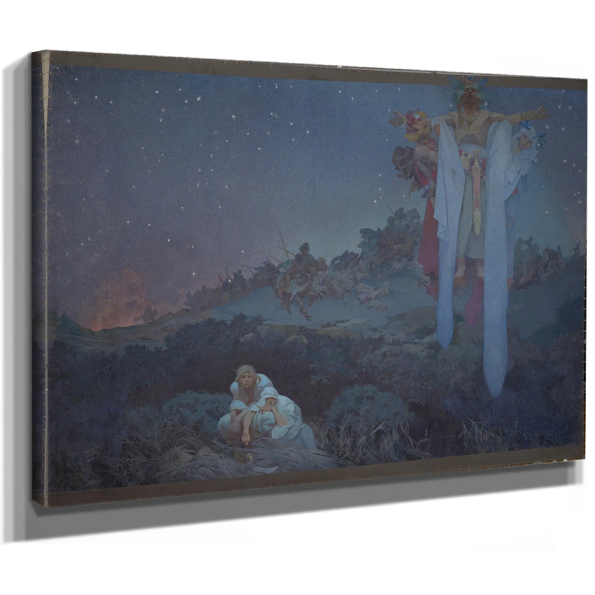 Slavs In Their Original Homeland by Alphonse Mucha