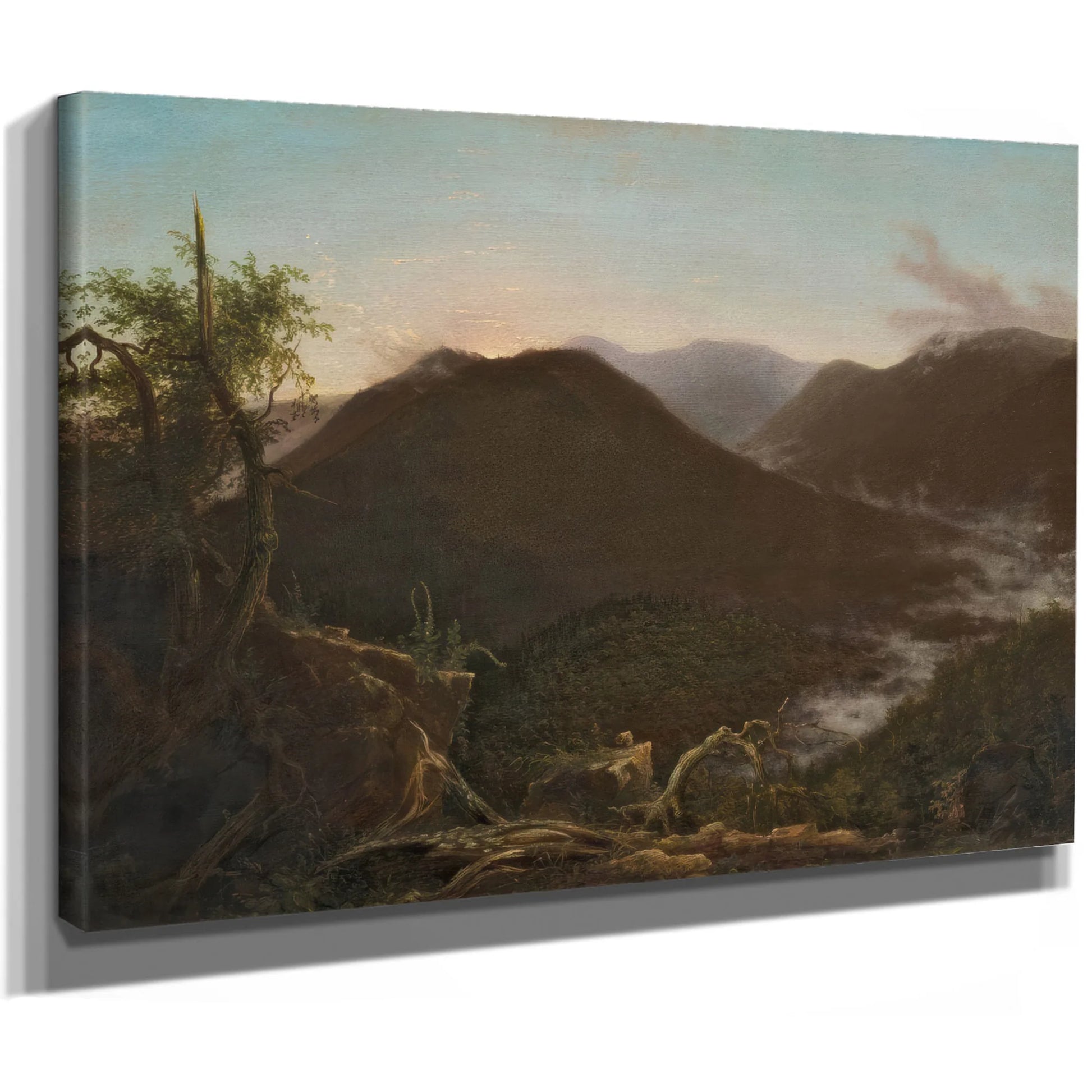 Sunrise In The Catskills By Thomas Cole Fine Art Print