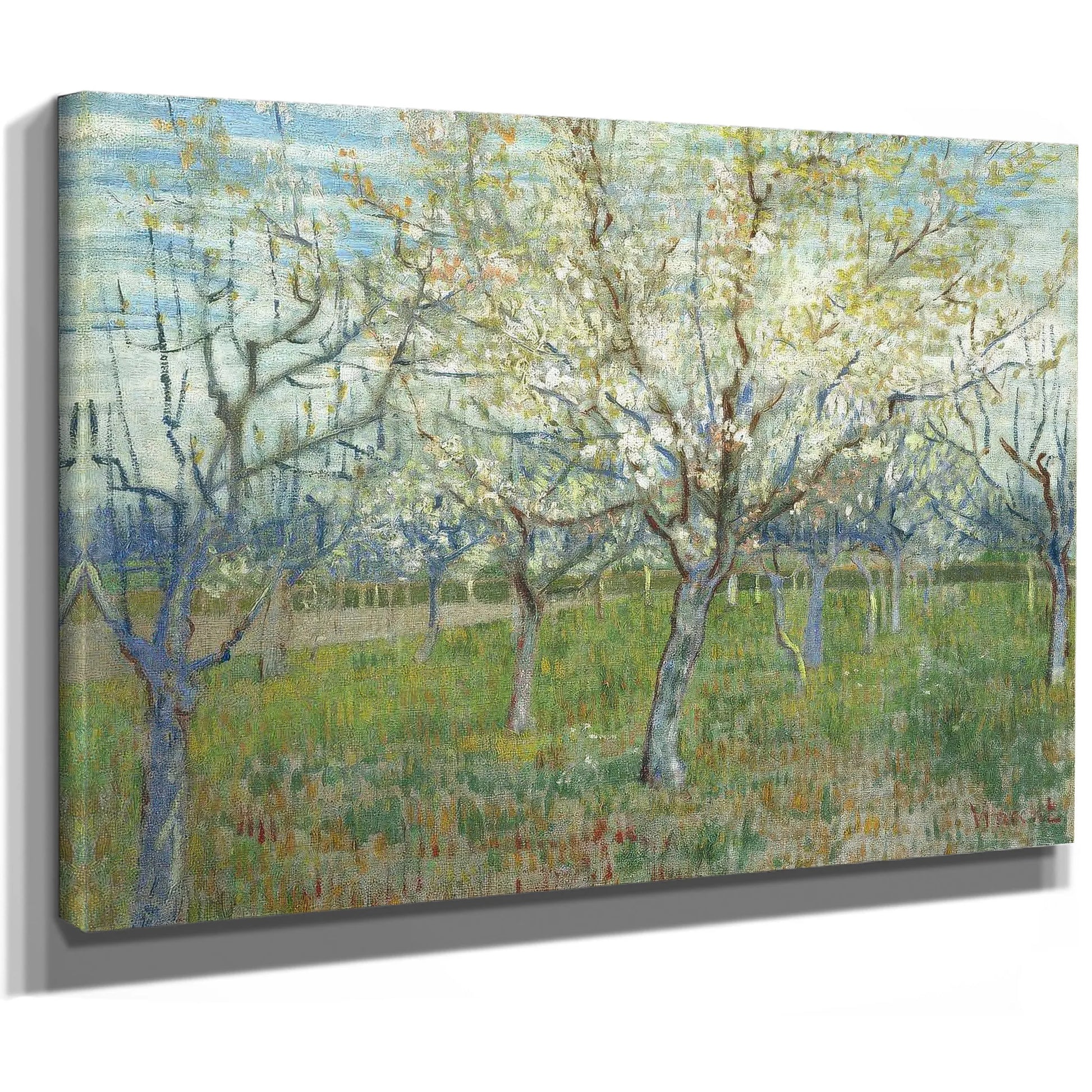 The Pink Orchard 2 By Vincent Van Gogh Fine Art Print