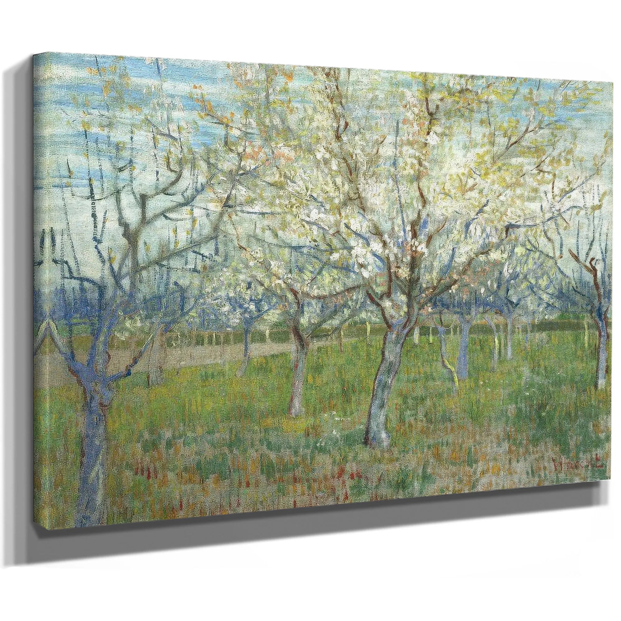 The Pink Orchard 2 By Vincent Van Gogh Fine Art Print
