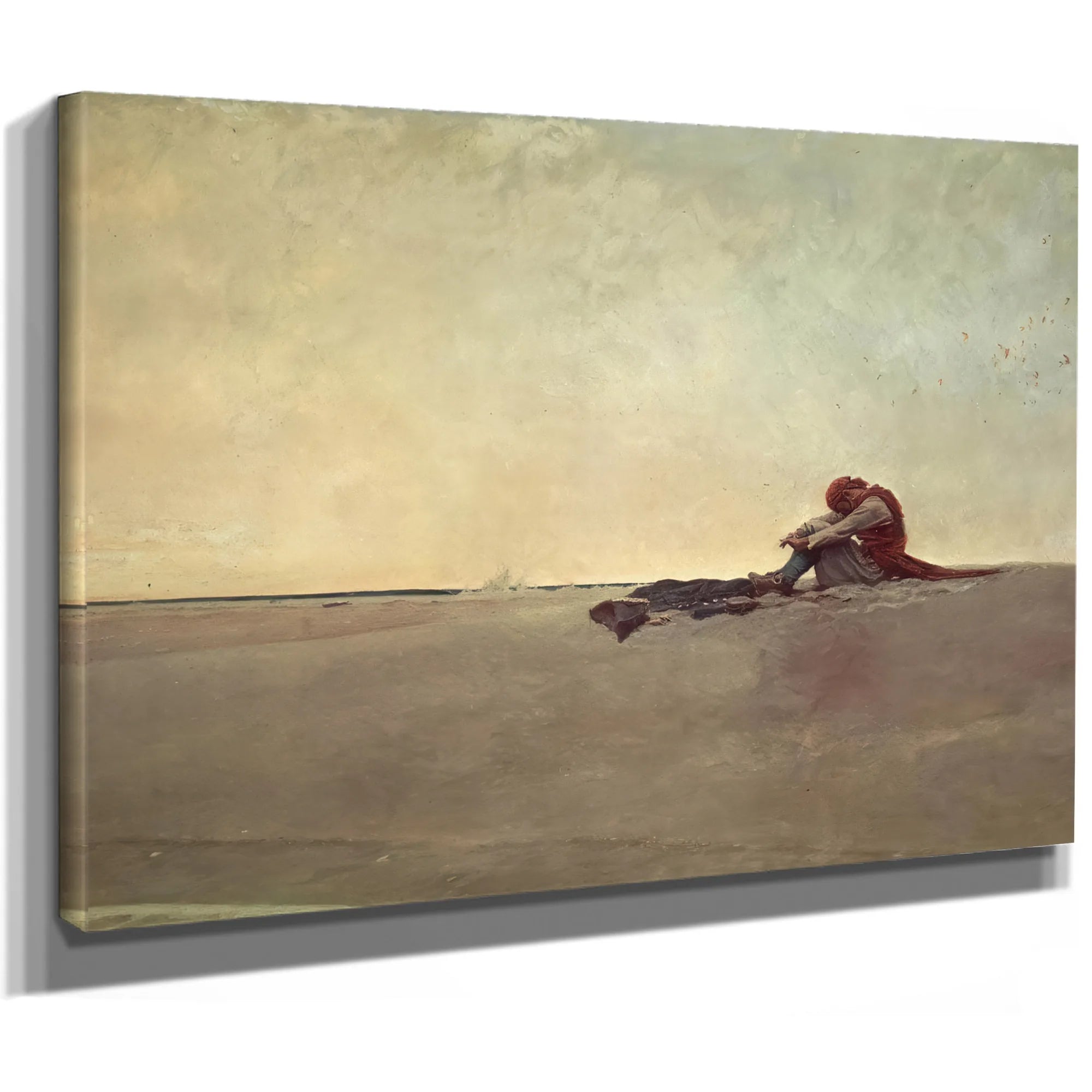 Marooned By Howard Pyle Fine Art Print