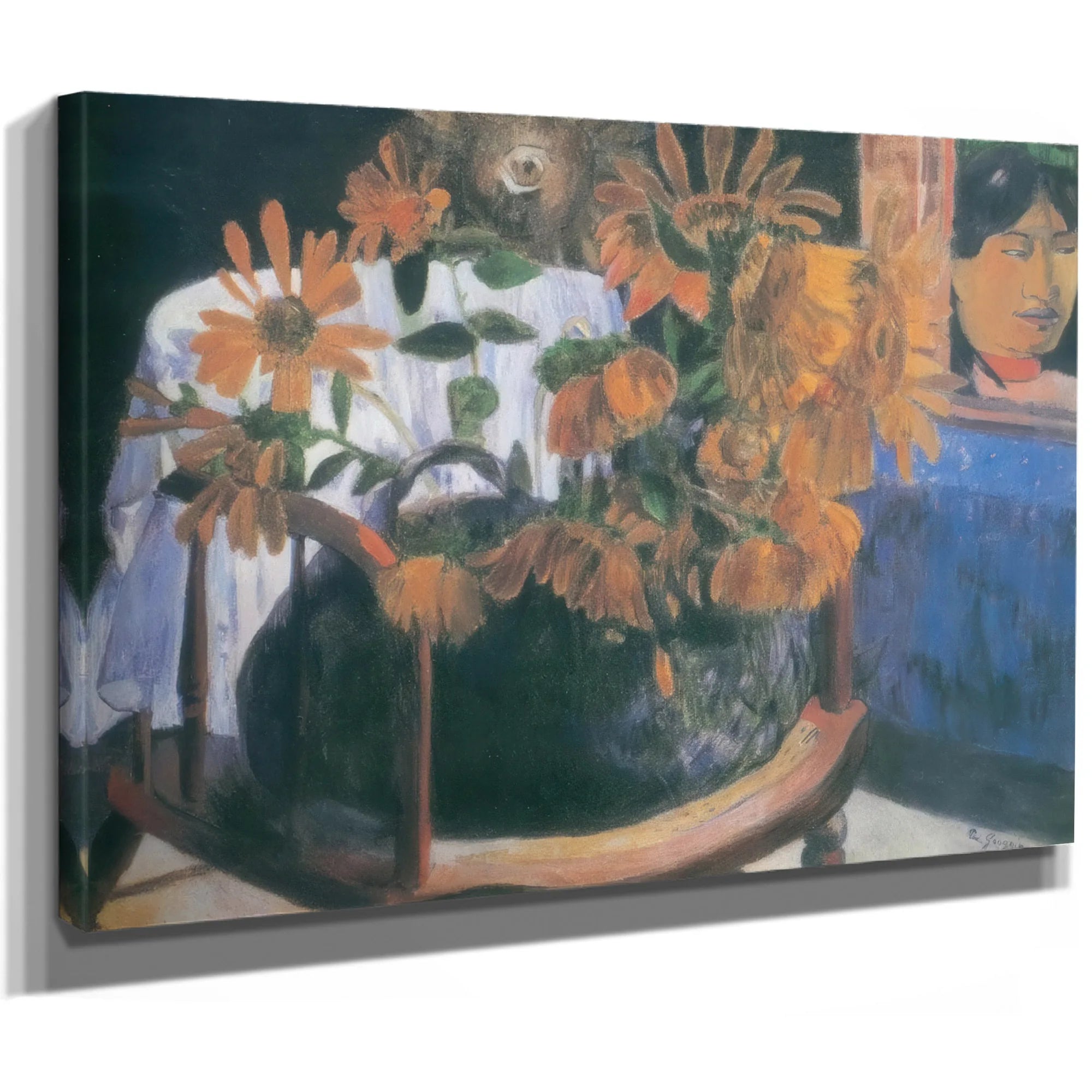 Sunflowers By Paul Gauguin Fine Art Print