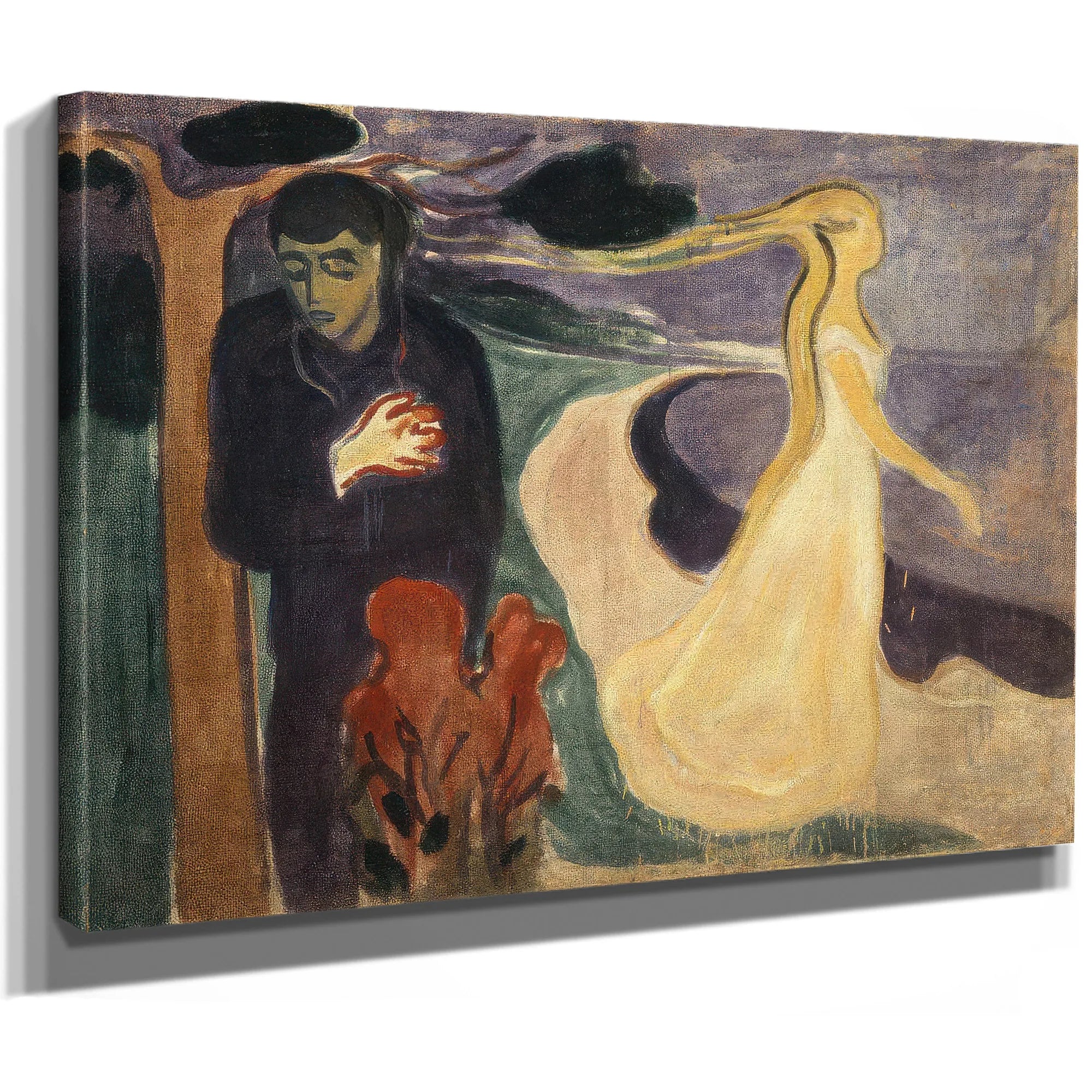 Separation 1896 96X127Cm Munch Museum M0024 3000X By Edvard Munch Fine Art Print