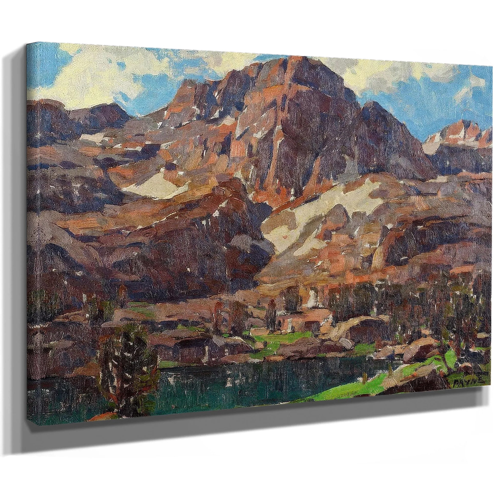 Sierra Splendor By Edgar Payne Fine Art Print