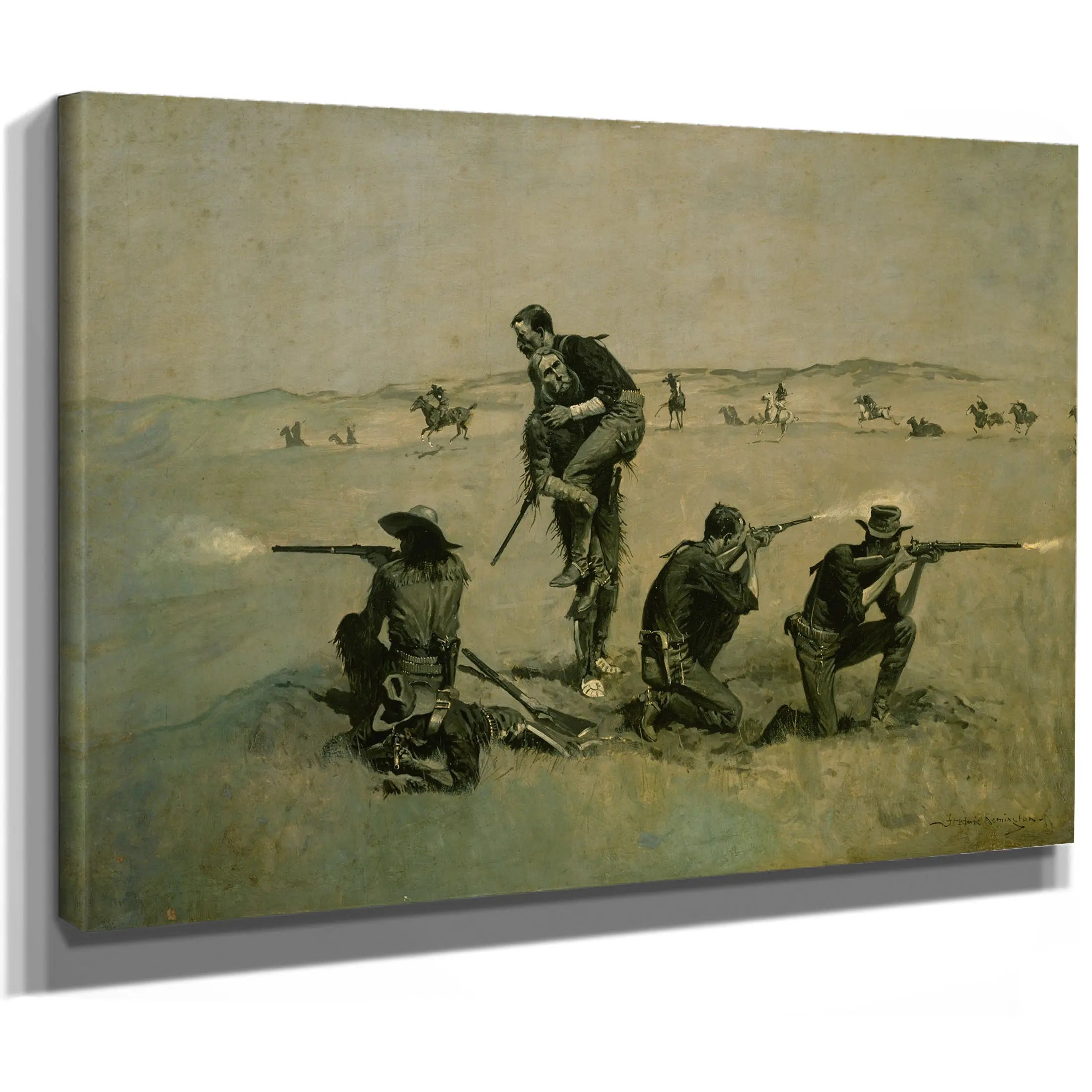 The Last Stand by Frederic Remington