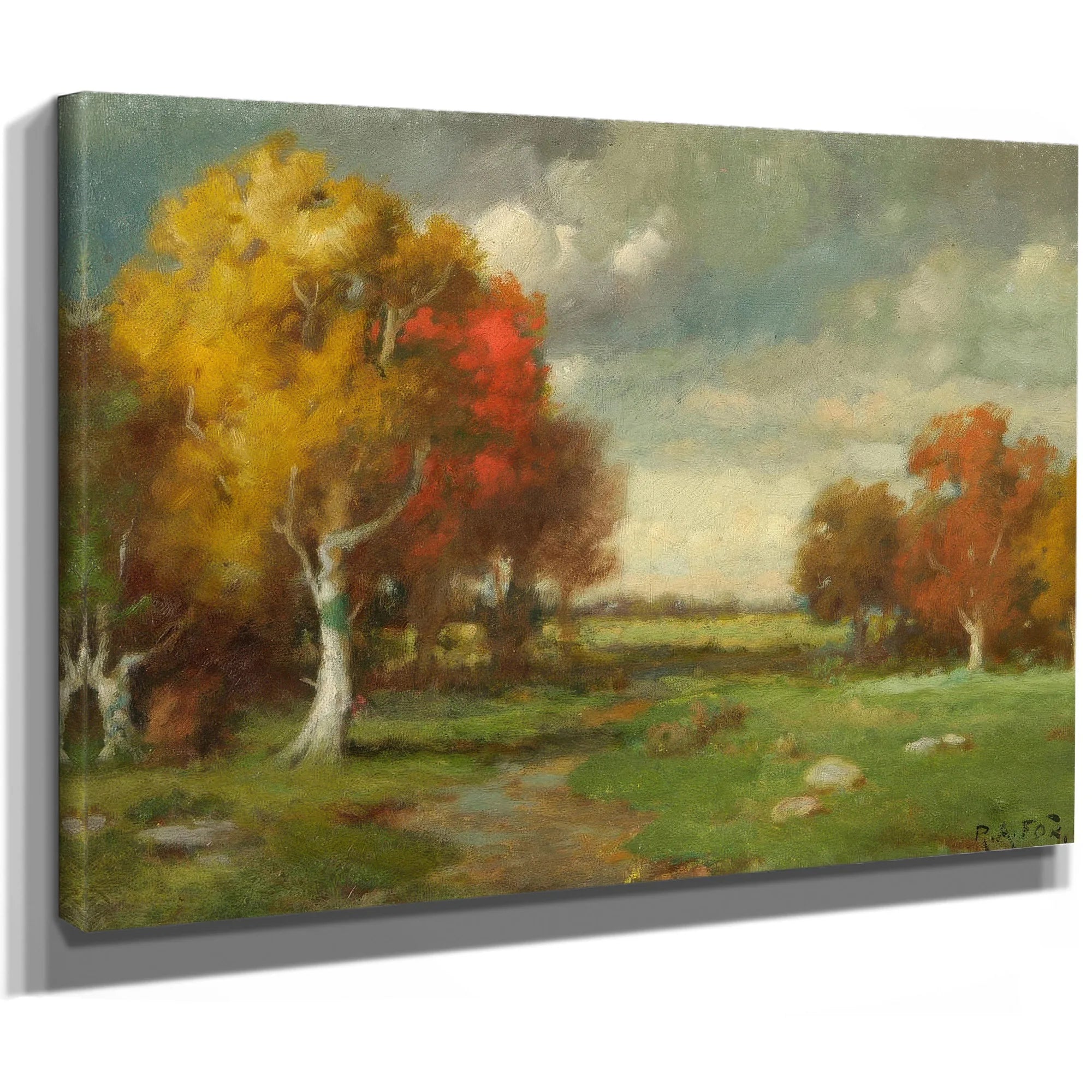 Country Pasture By Robert Atkinson Fox Fine Art Print