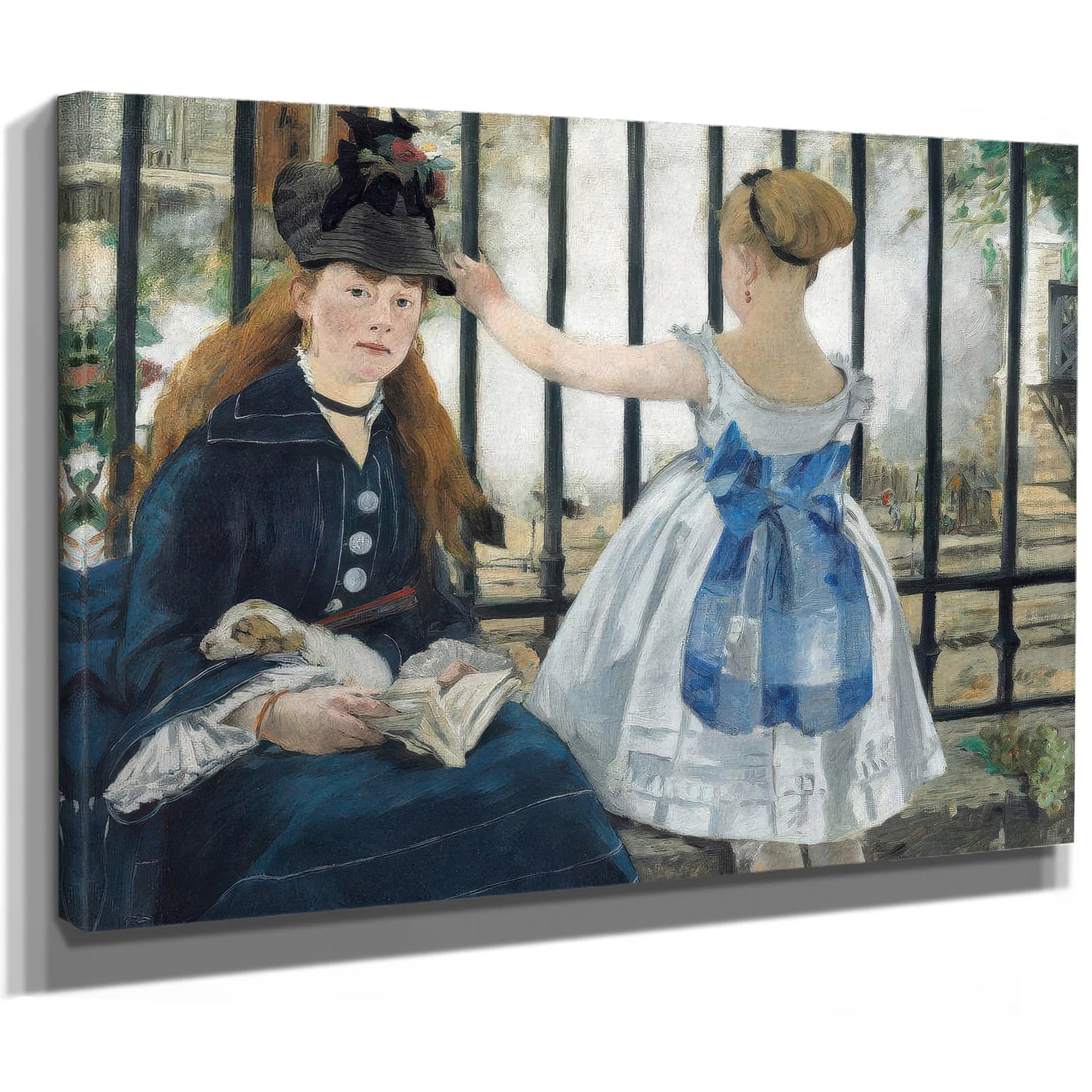 The Railway 1873 By Edouard Manet Fine Art Print