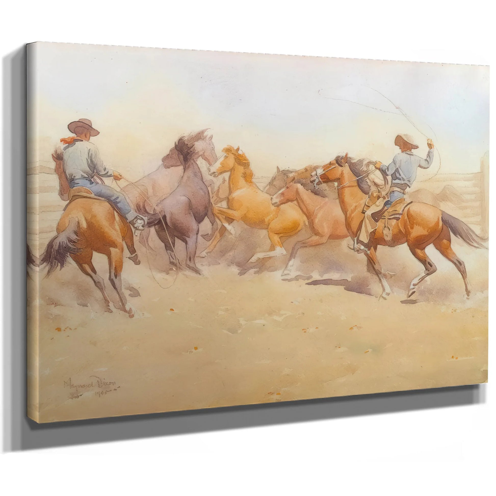 Trail Ranch By Maynard Dixon Fine Art Print