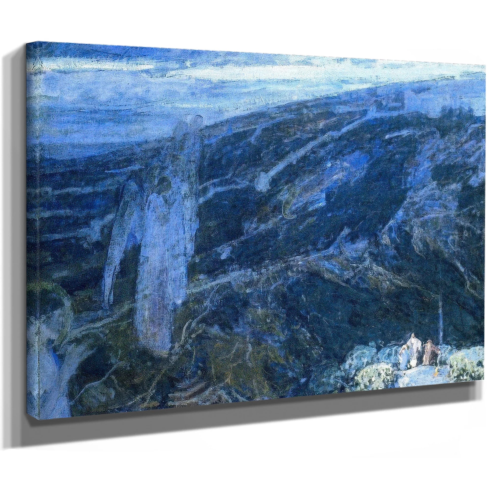 Angels Appearing Before The Shepherds By Henry Ossawa Tanner Fine Art Print