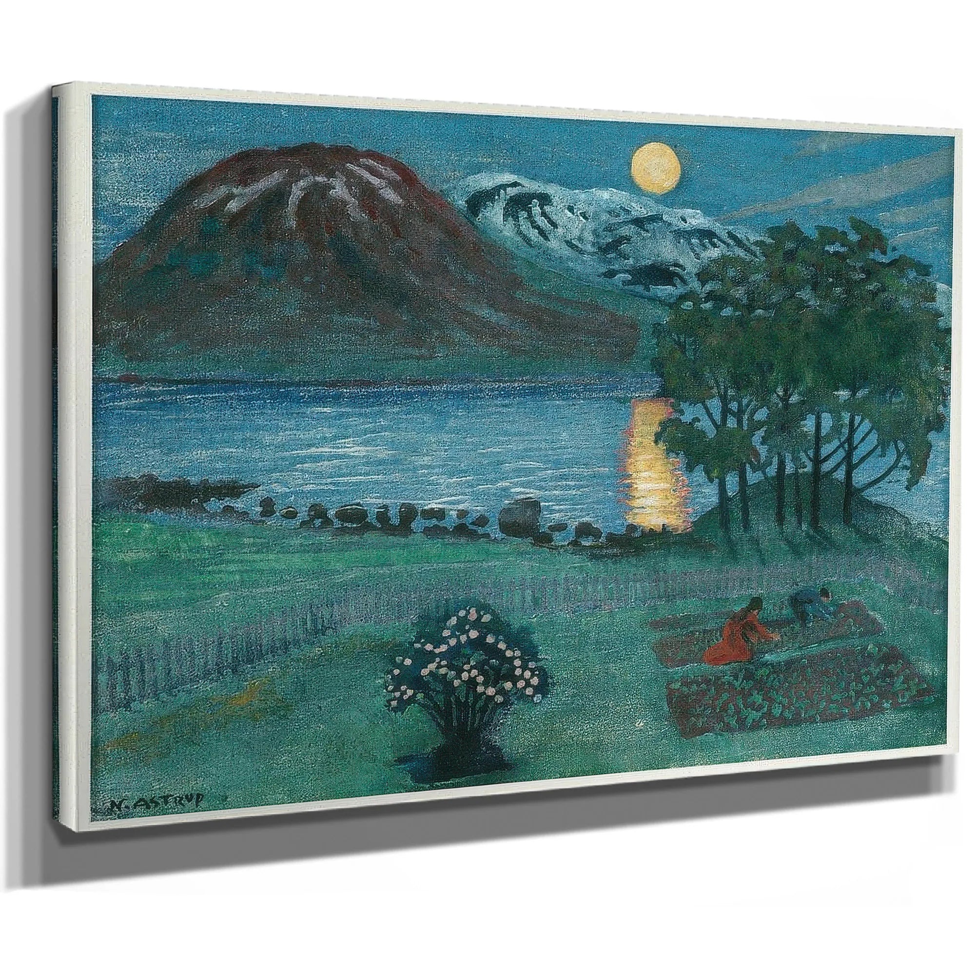 The Moon In May 2 By Nicolai Astrup Fine Art Print