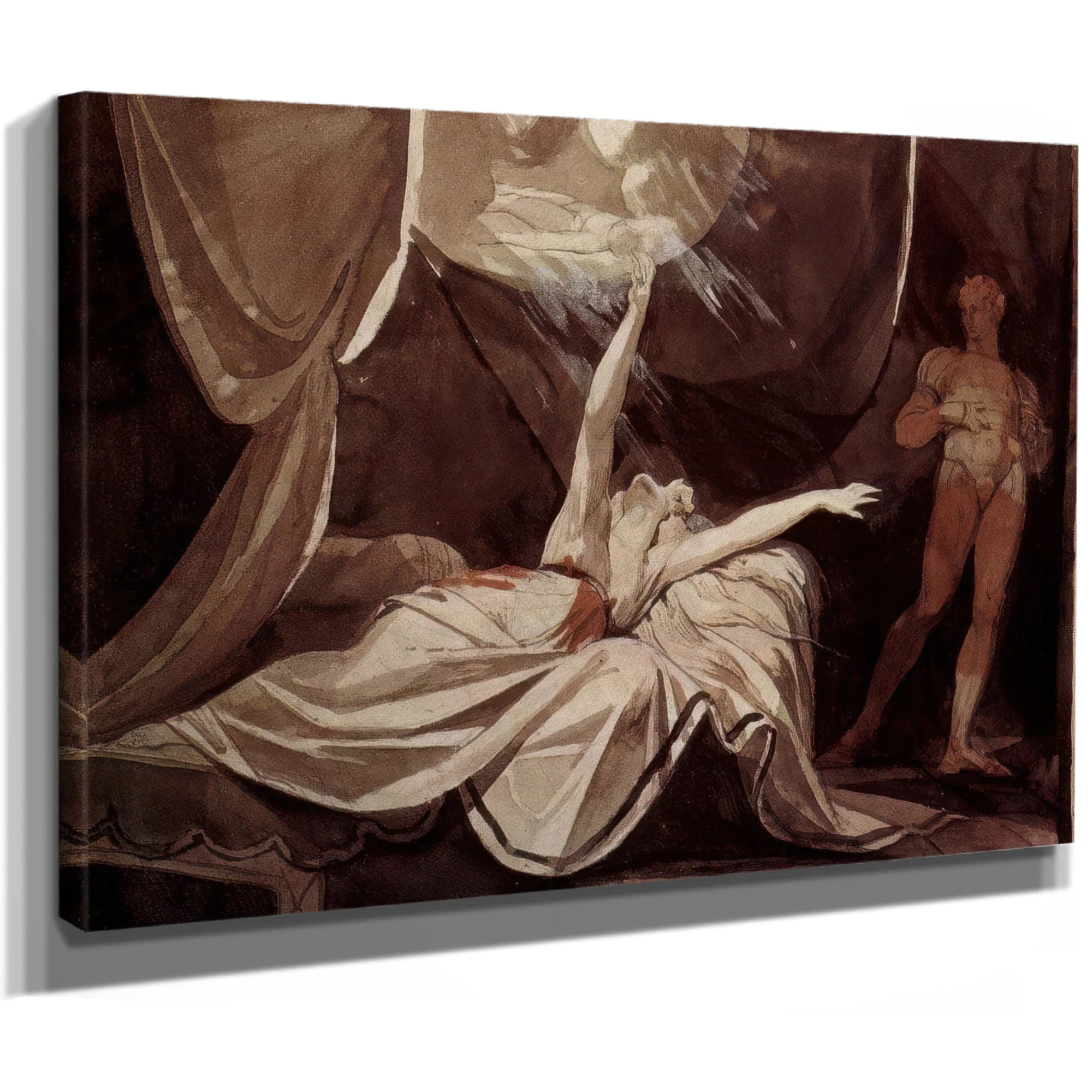 Kriemhild Sees The Dead Siegfried In A Dream By Henry Fuseli Fine Art Print