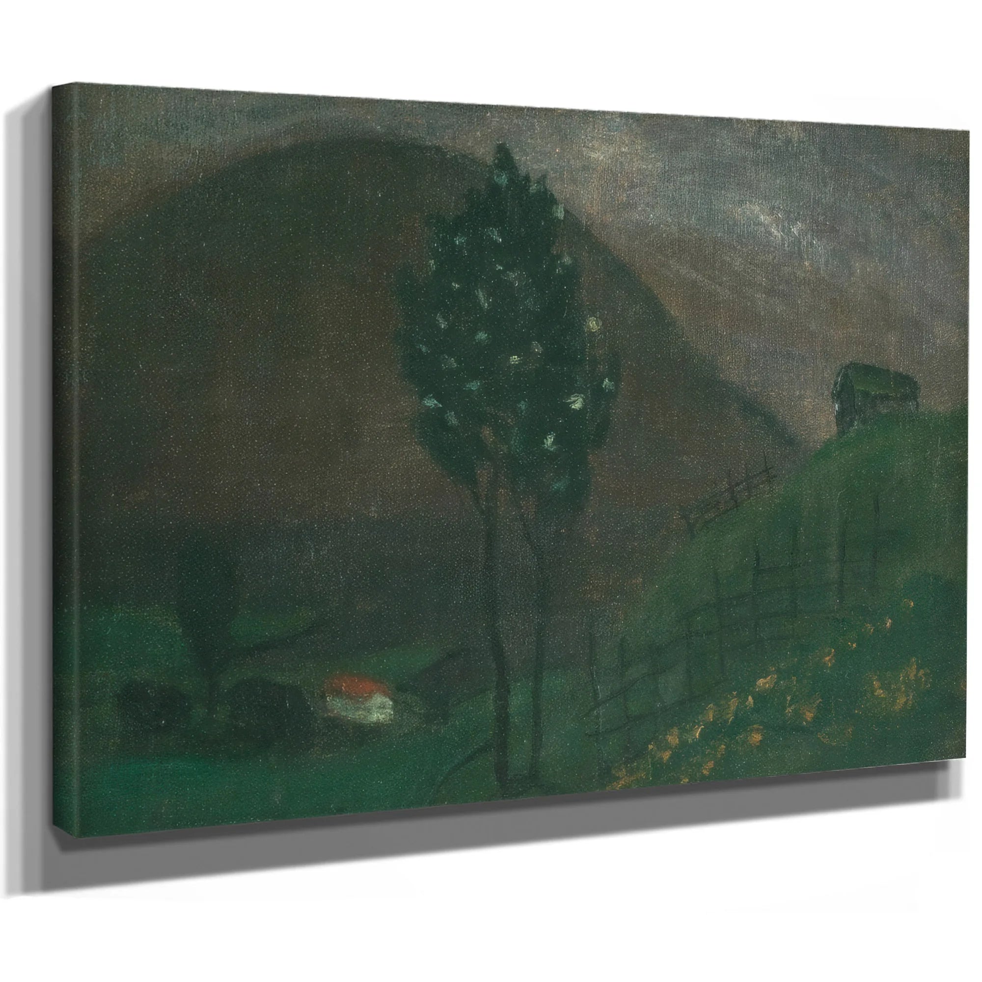 Spring Landscape By Nicolai Astrup Fine Art Print