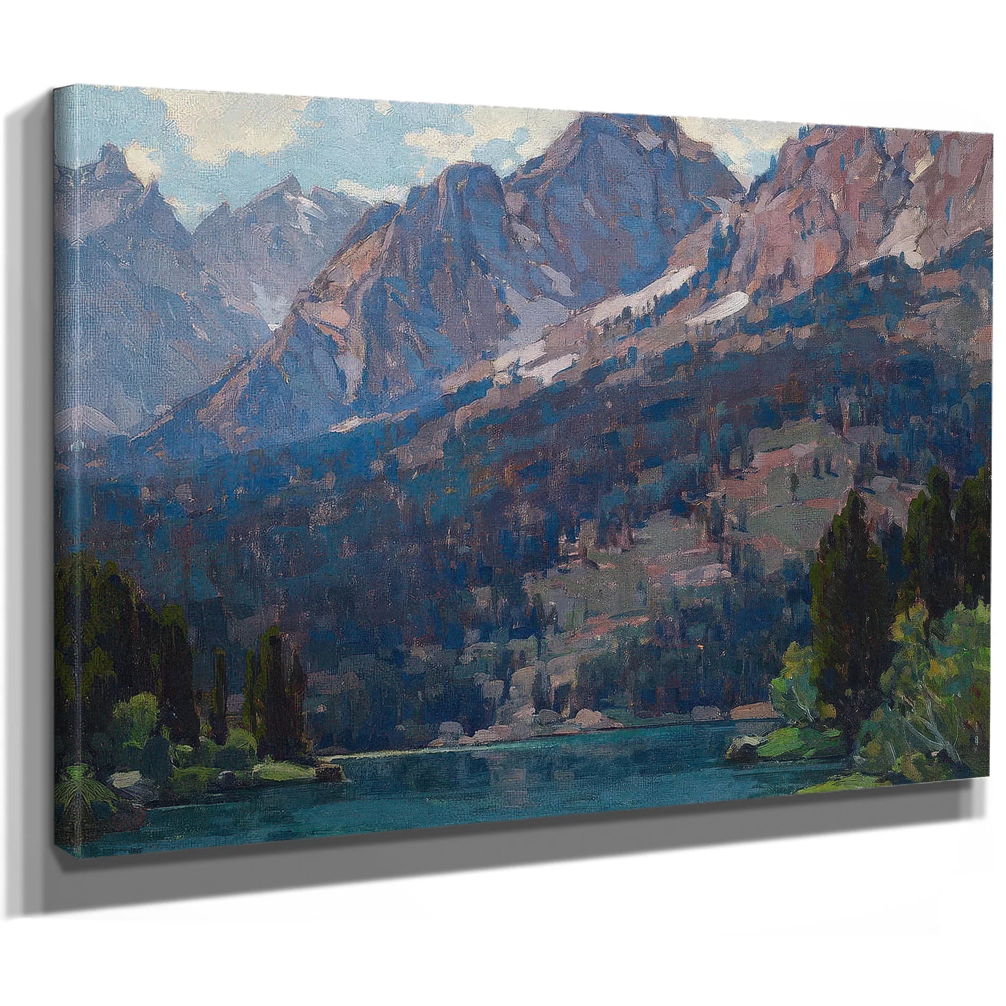 Rugged Peaks By Edgar Payne Fine Art Print