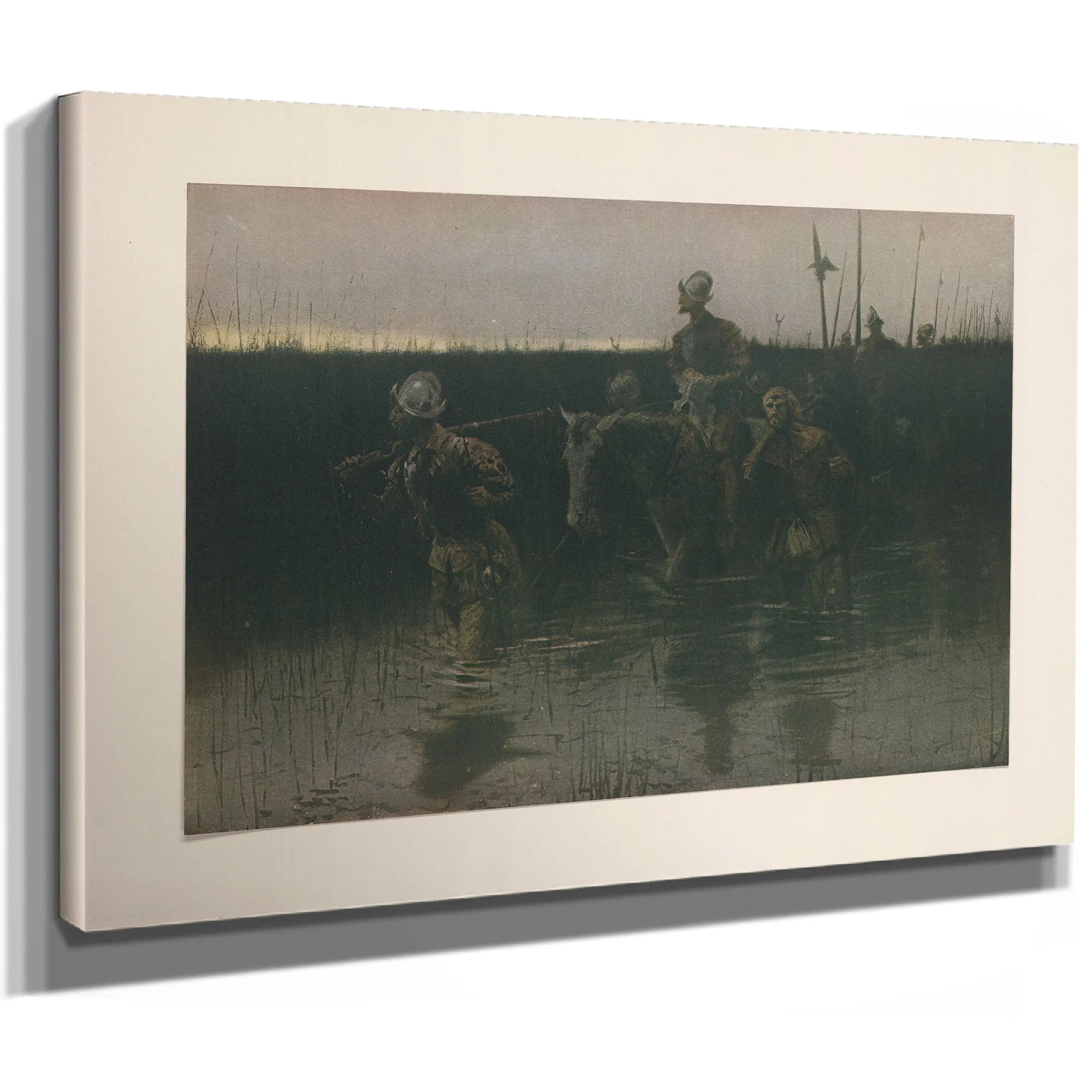 The Great Explorers Ii Hernando De Soto by Frederic Remington