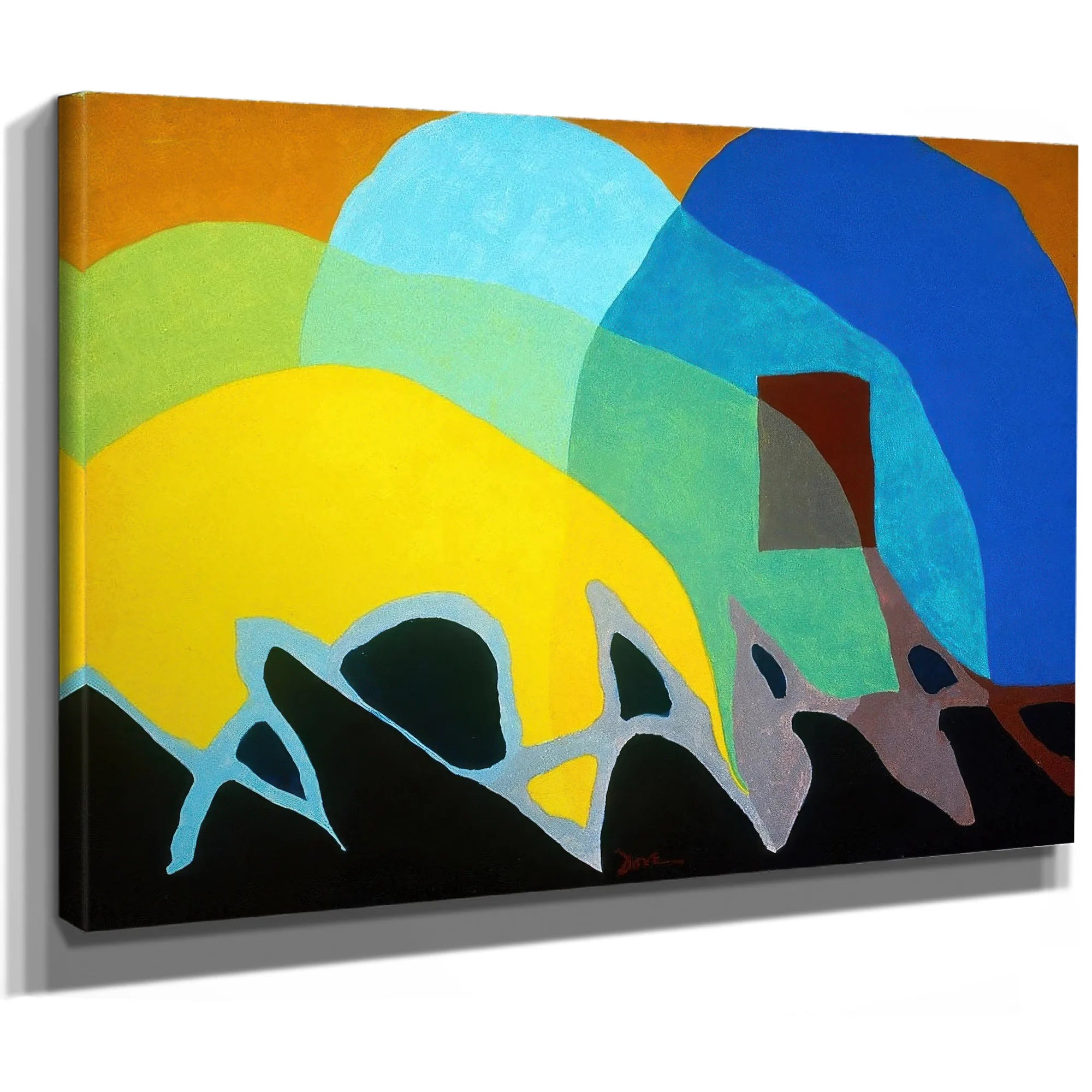 Dancing Willows By Arthur Dove Fine Art Print
