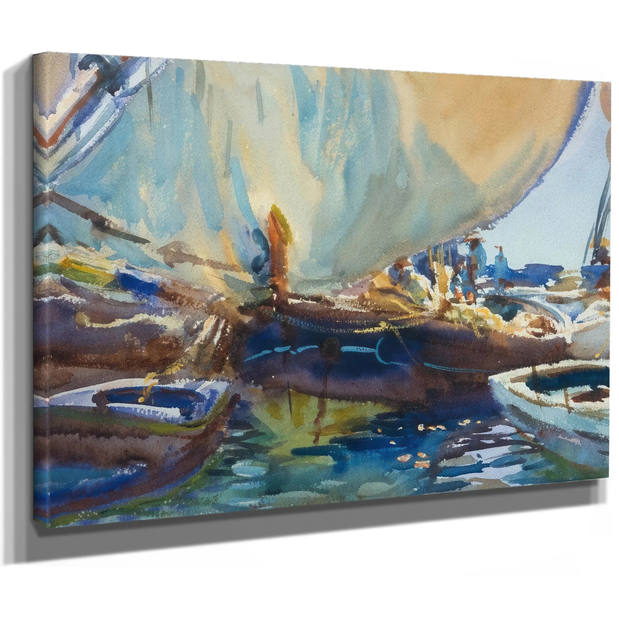 Melon Boats By John Singer Sargent Fine Art Print
