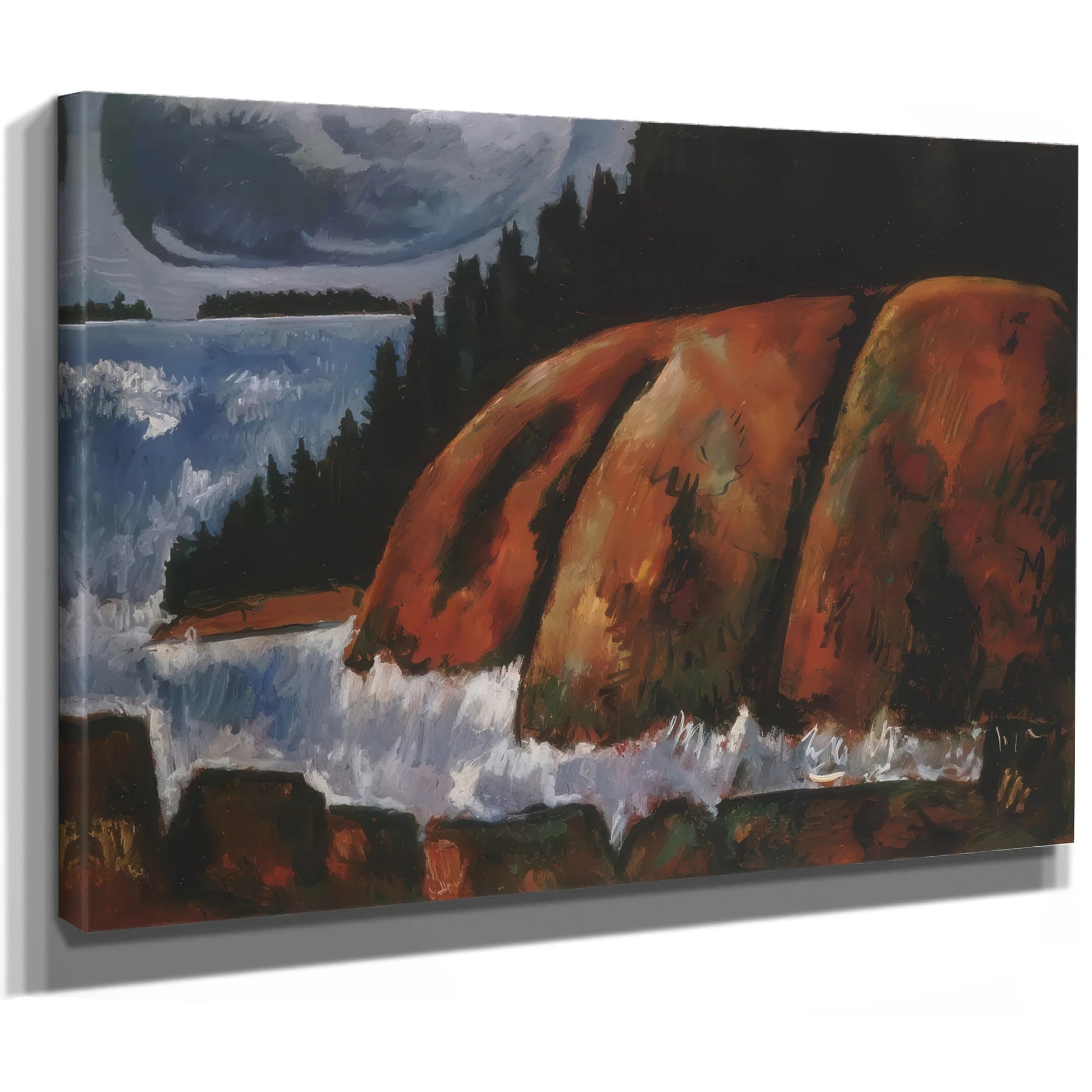Hurricane Island Vinalhaven Maine By Marsden Hartley Fine Art Print