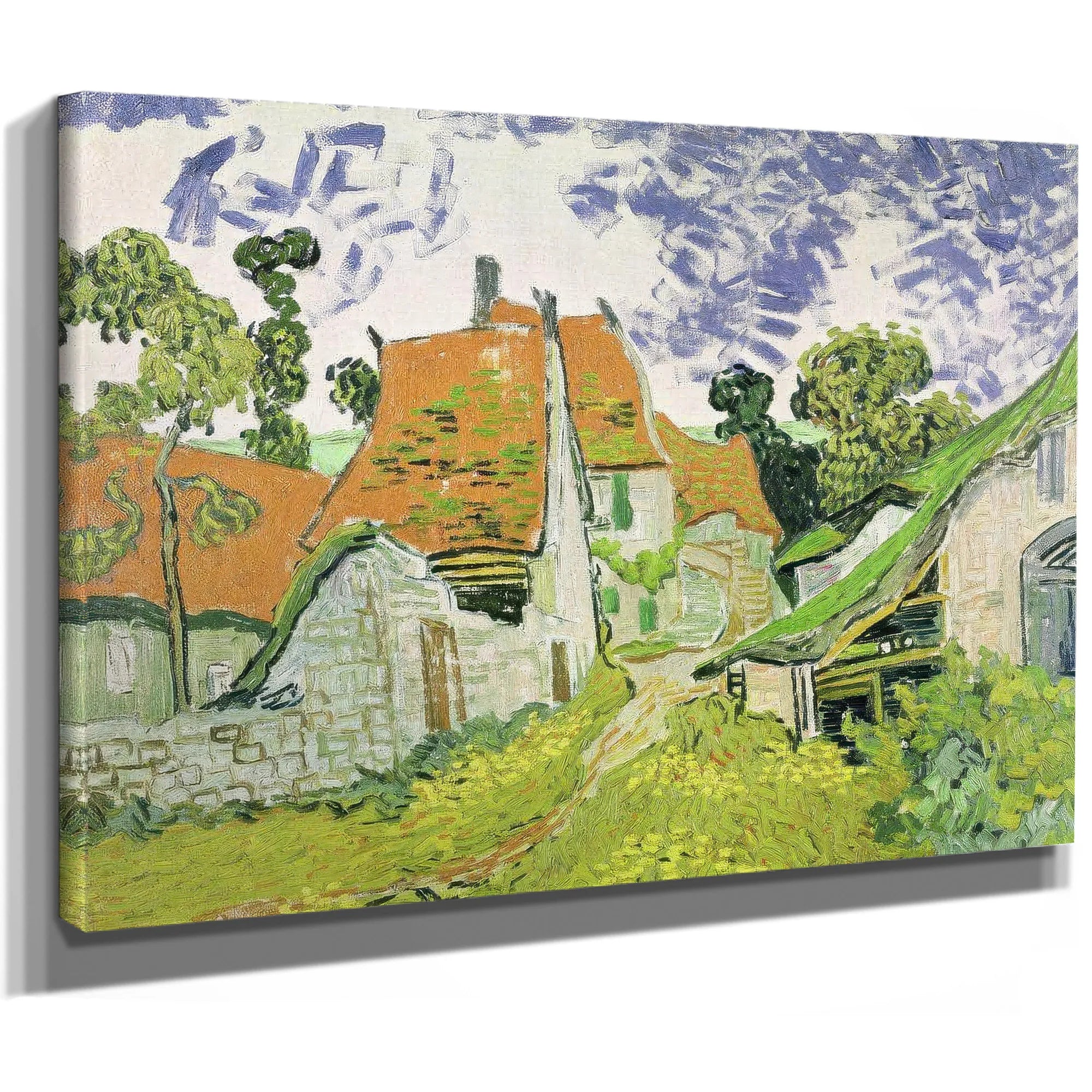 Moonlit Landscape 2 By Vincent Van Gogh Fine Art Print