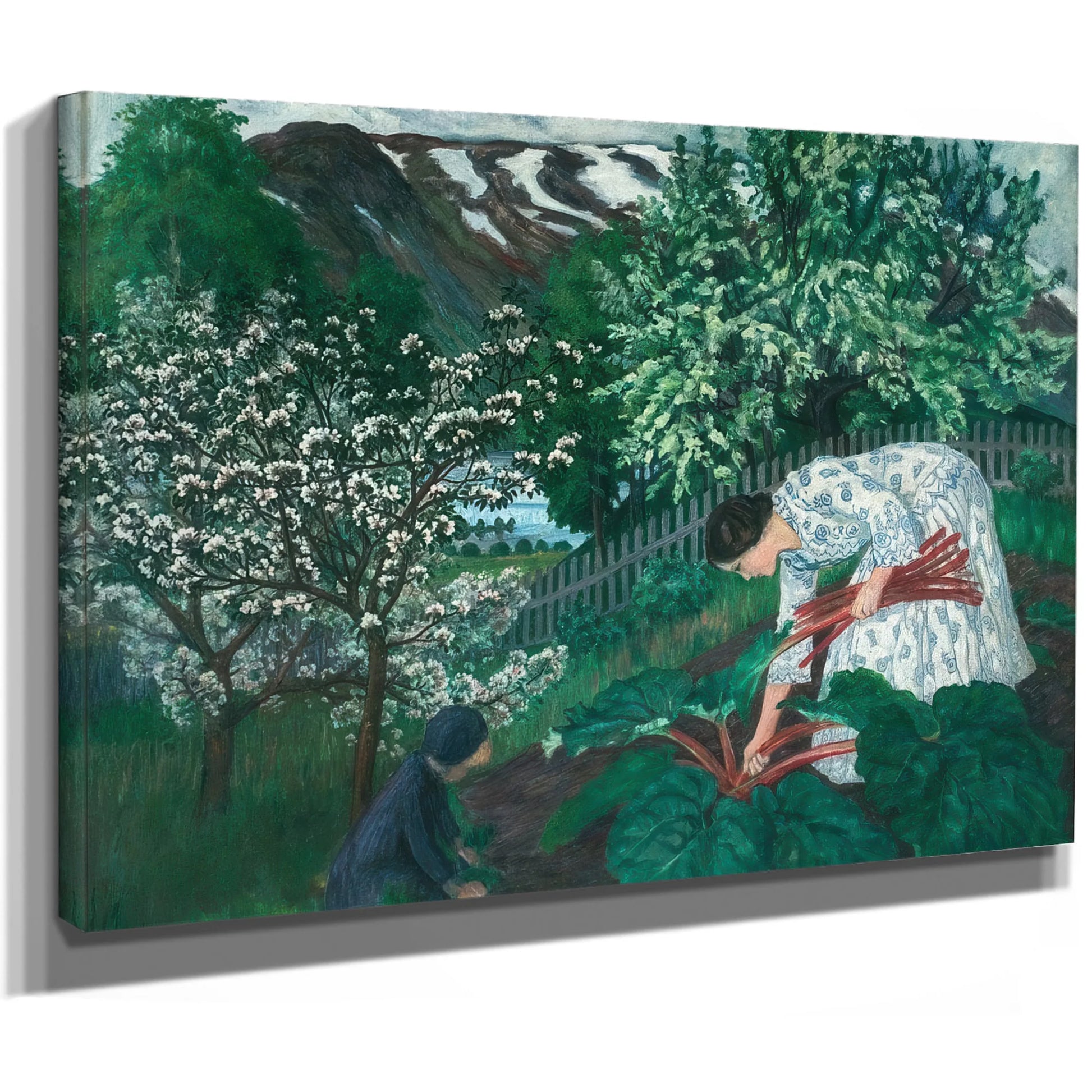 Rhubarb By Nicolai Astrup Fine Art Print