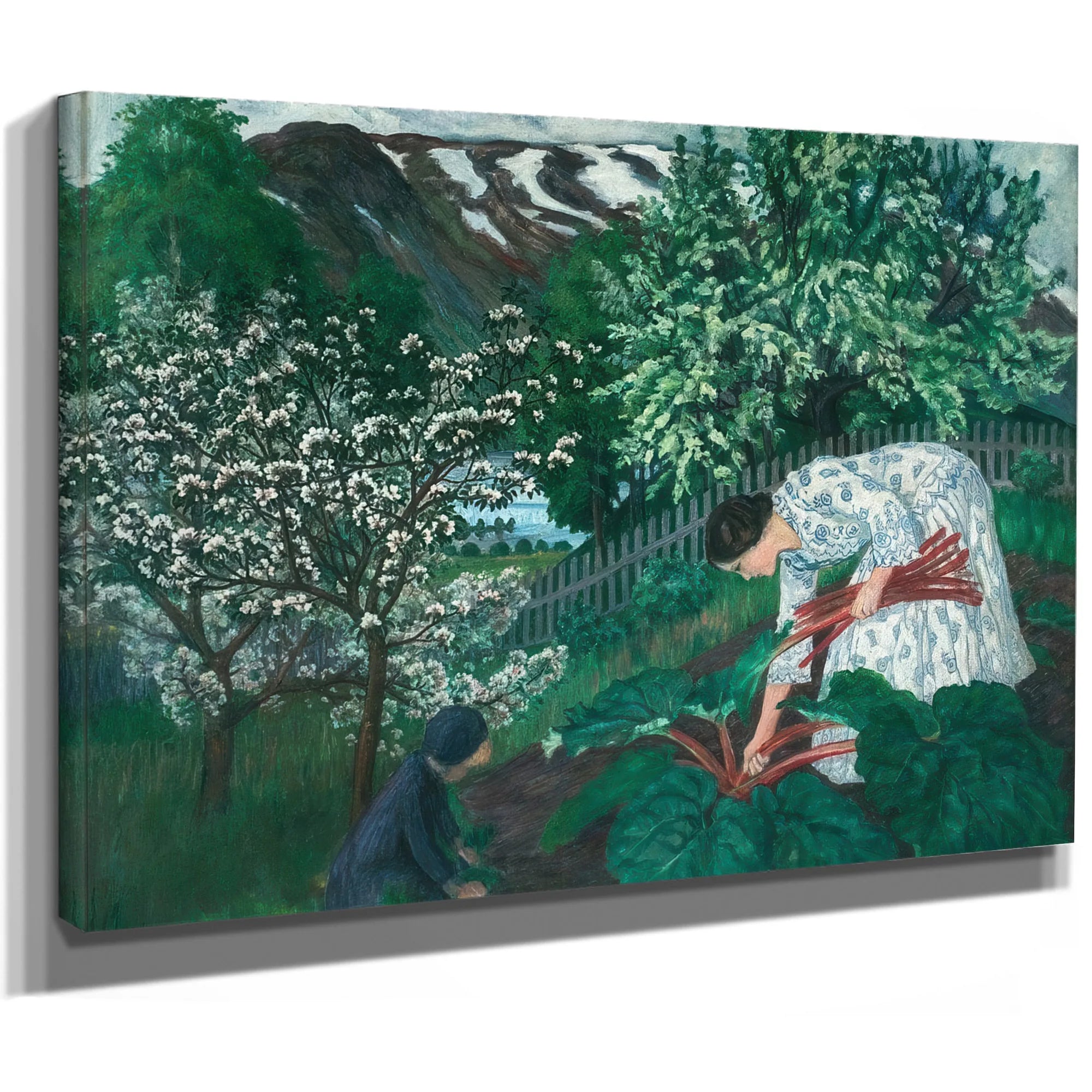 Rhubarb By Nicolai Astrup Fine Art Print