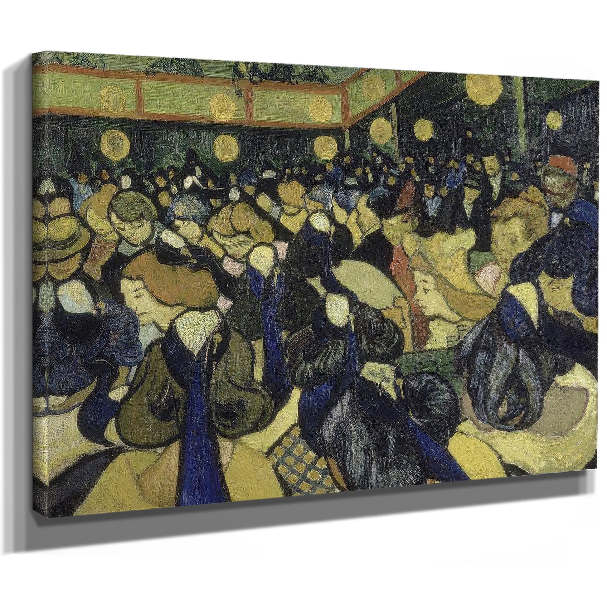 The Dance Hall In Arles By Vincent Van Gogh Fine Art Print