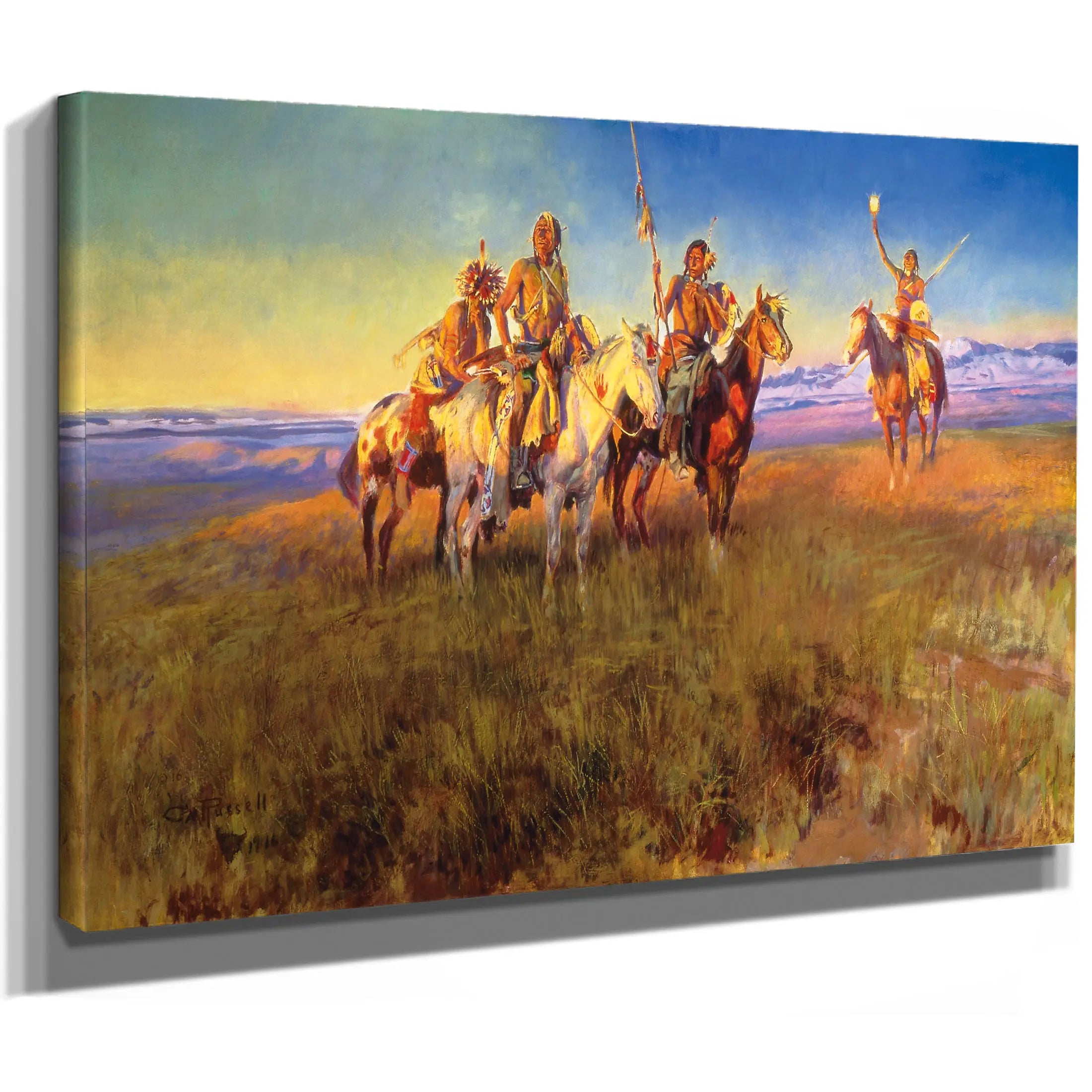 Red Man S Wireless 1864 1926 by Charles Marion Russell
