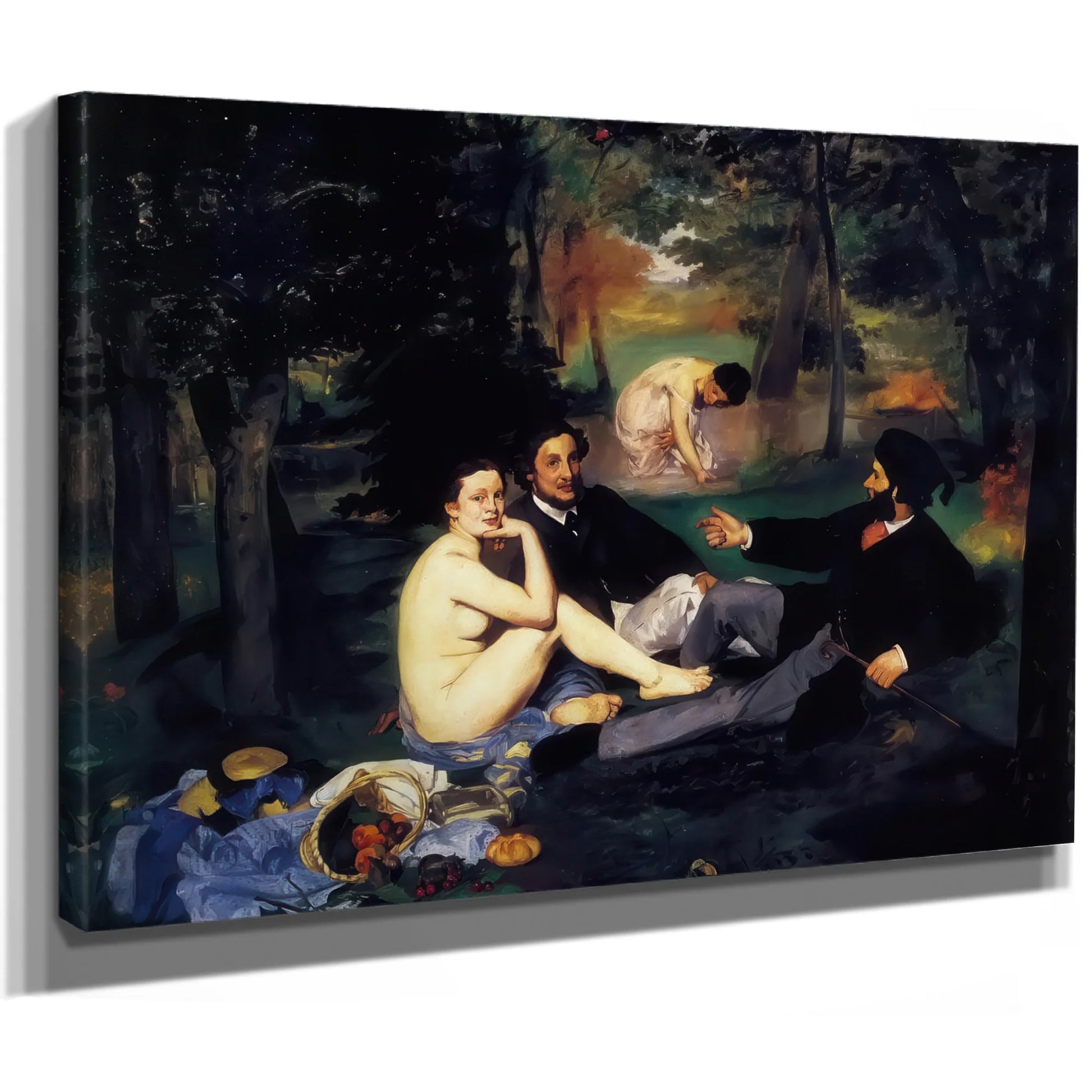 Le Dejeuner Sur L'herbe 1863 By Edouard Manet Fine Art Print