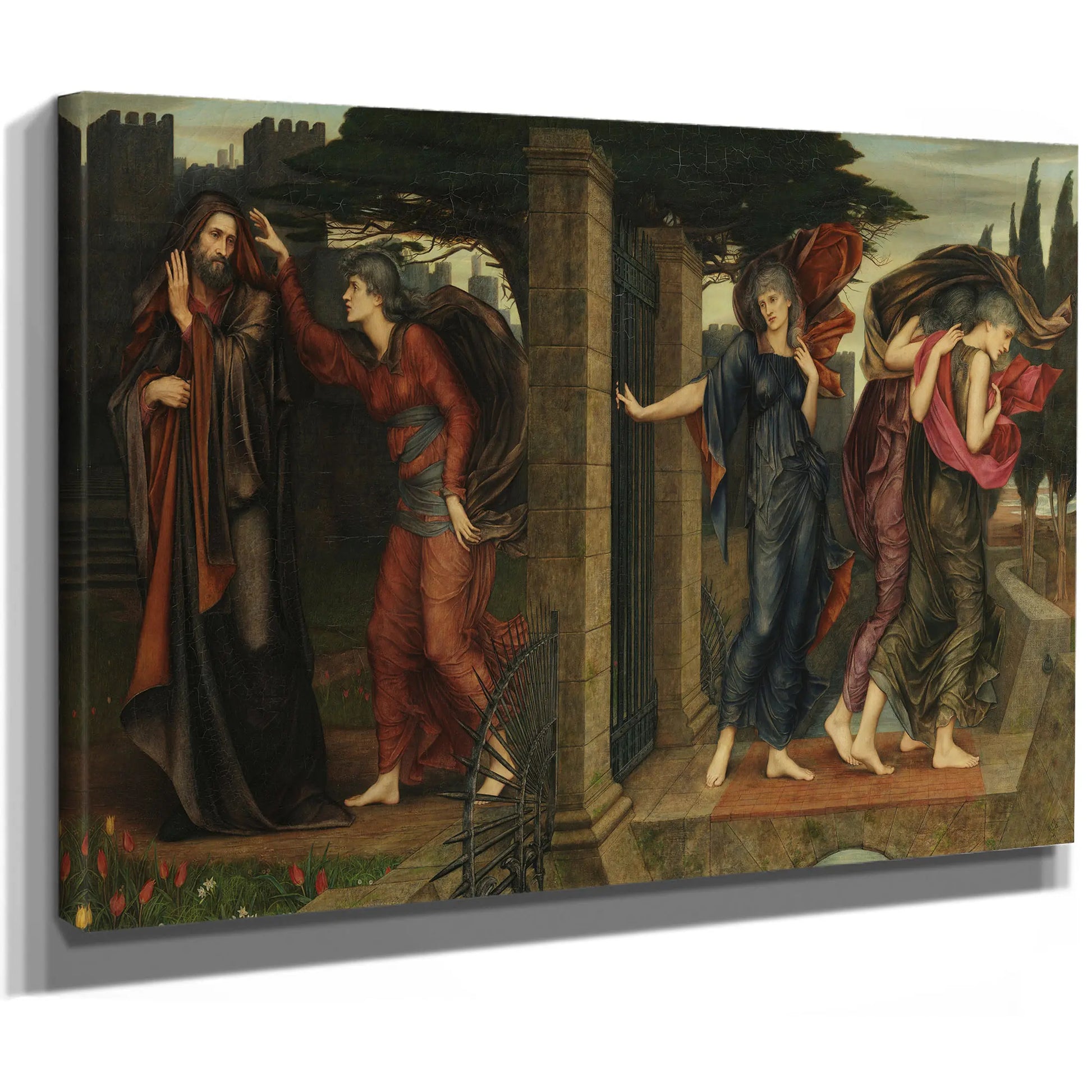 The Grey Sisters by Evelyn De Morgan