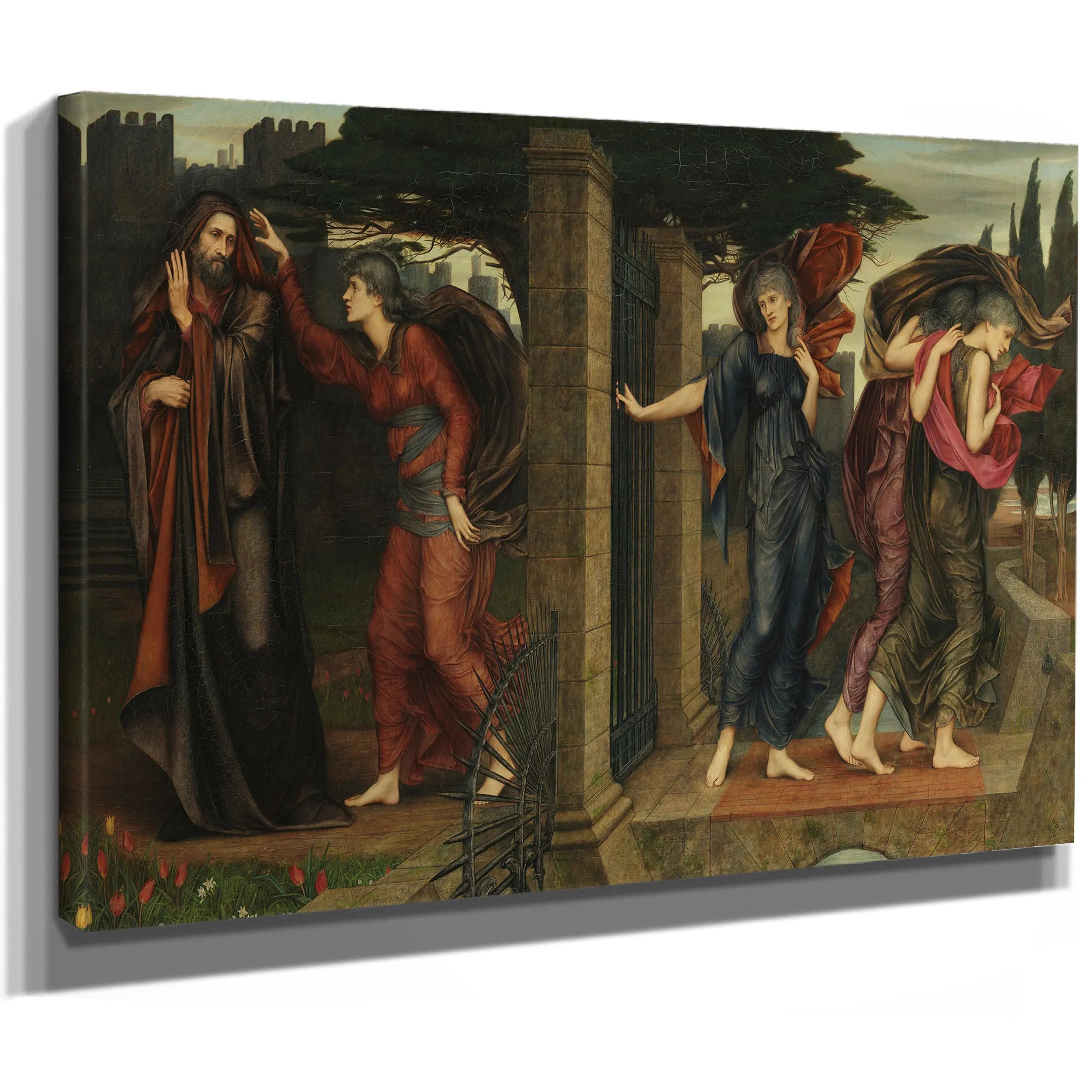 The Grey Sisters by Evelyn De Morgan