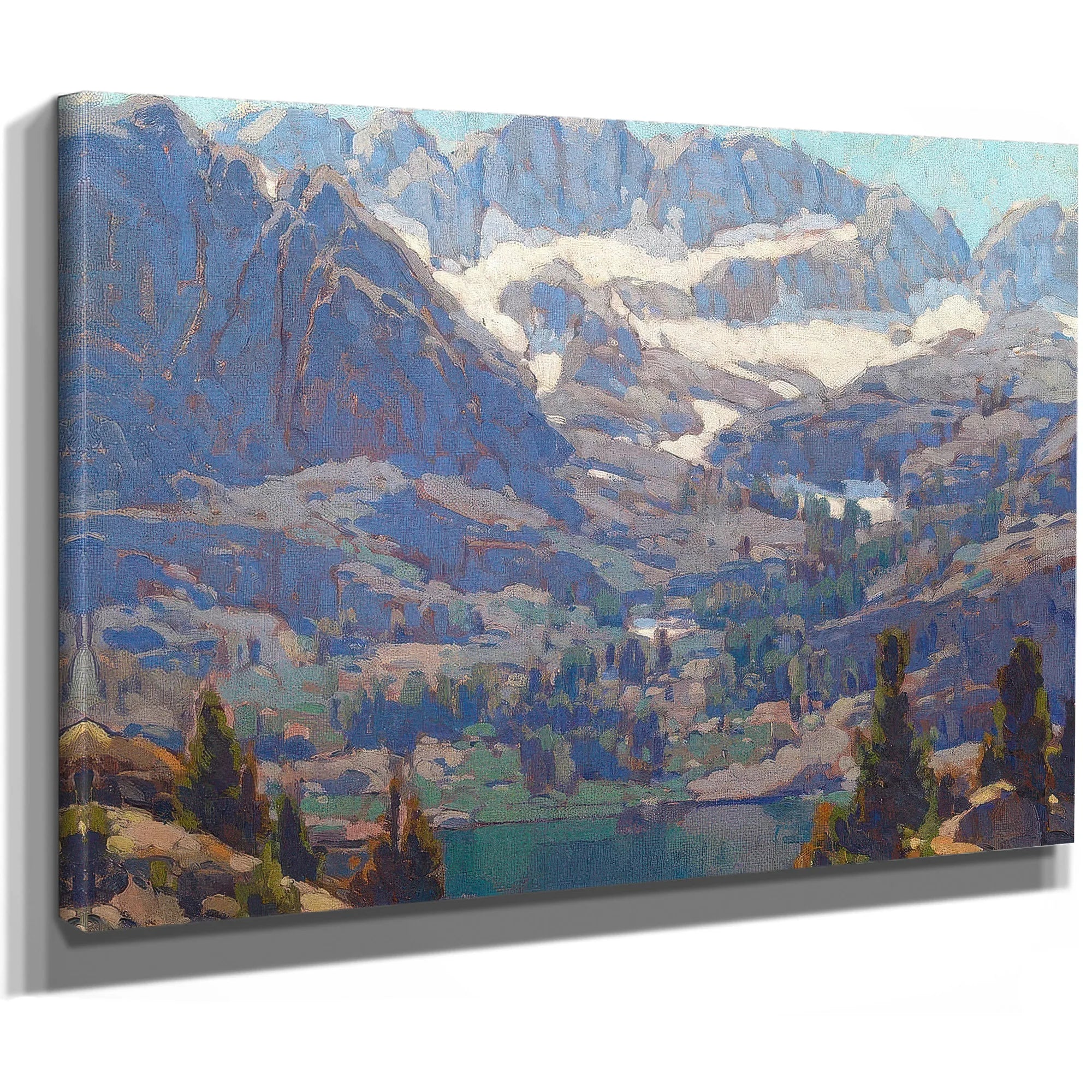 Lake In The Sierras By Edgar Payne Fine Art Print