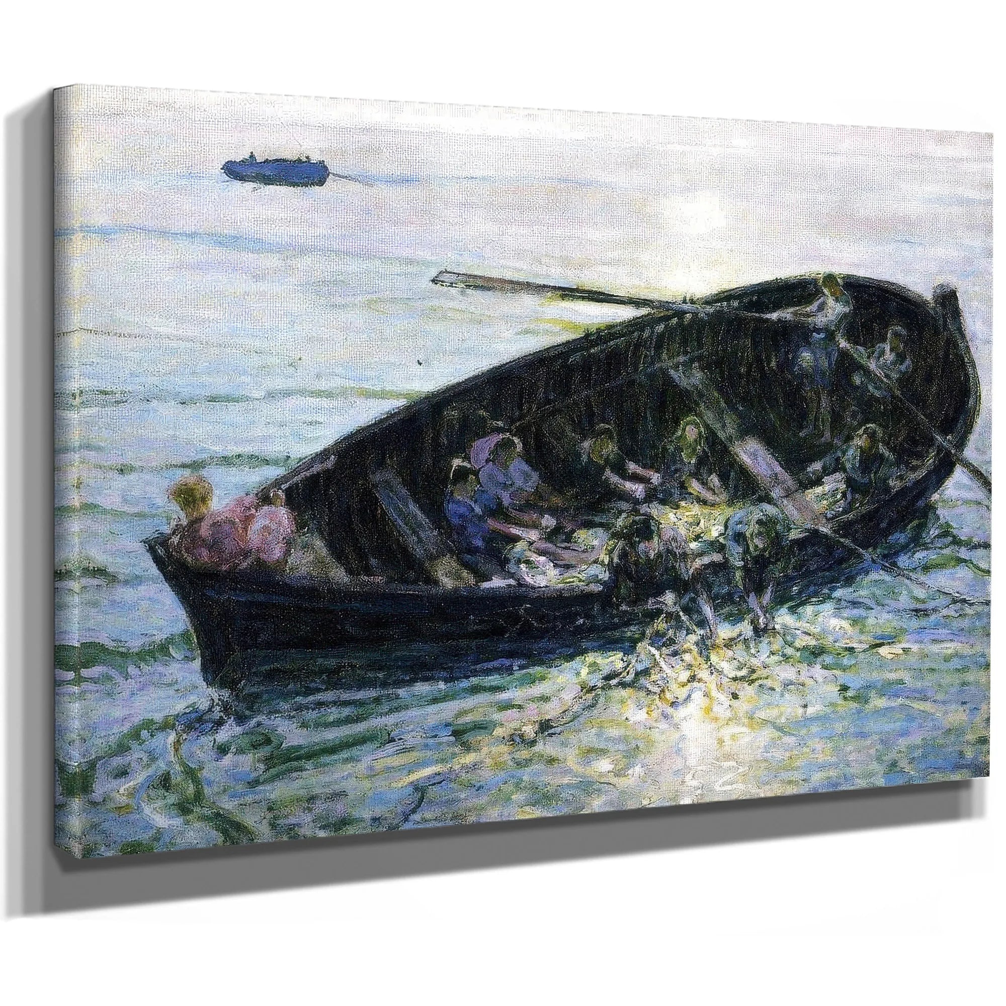 Miraculous Haul Of Fishes By Henry Ossawa Tanner Fine Art Print