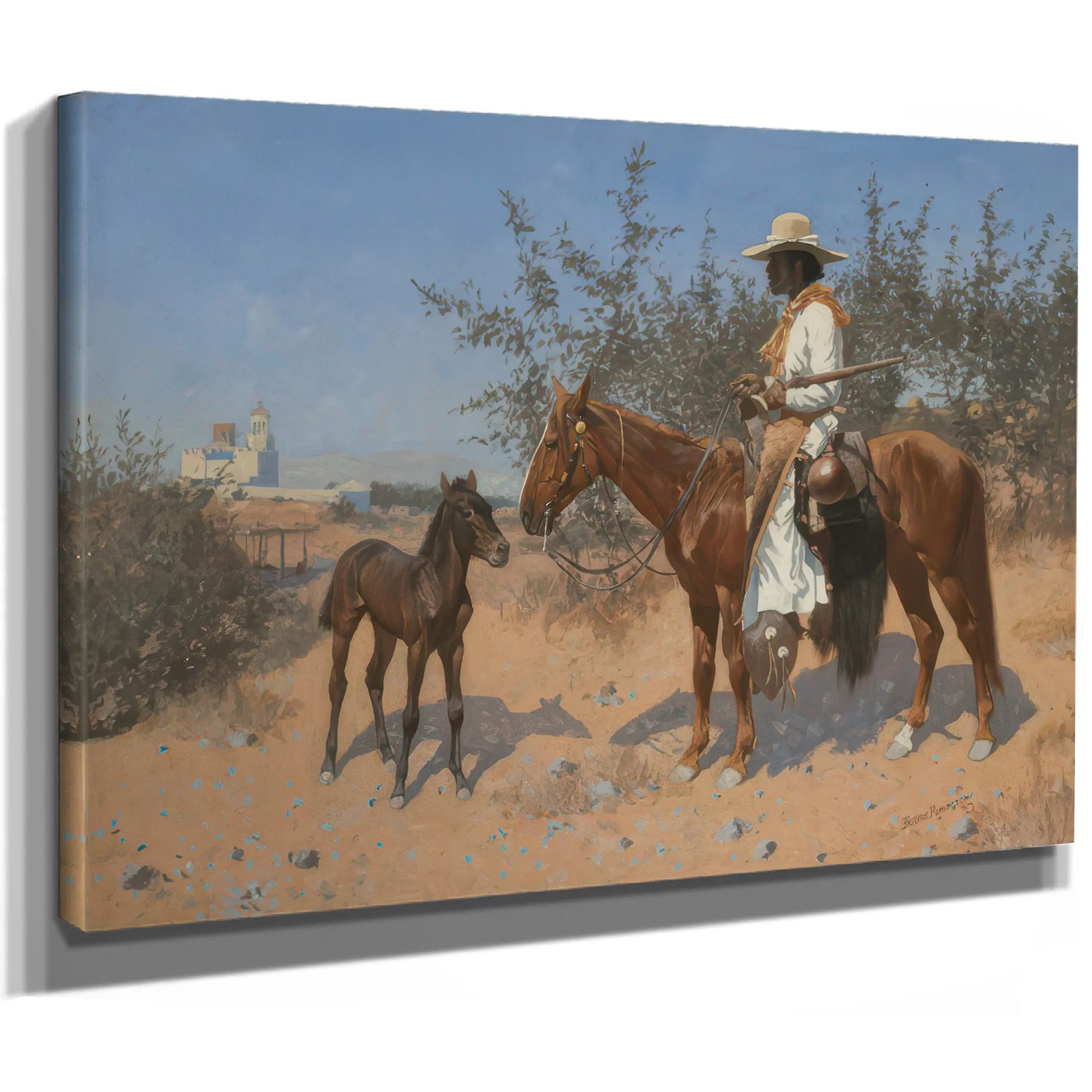 The Sentinel Remington  by Frederic Remington