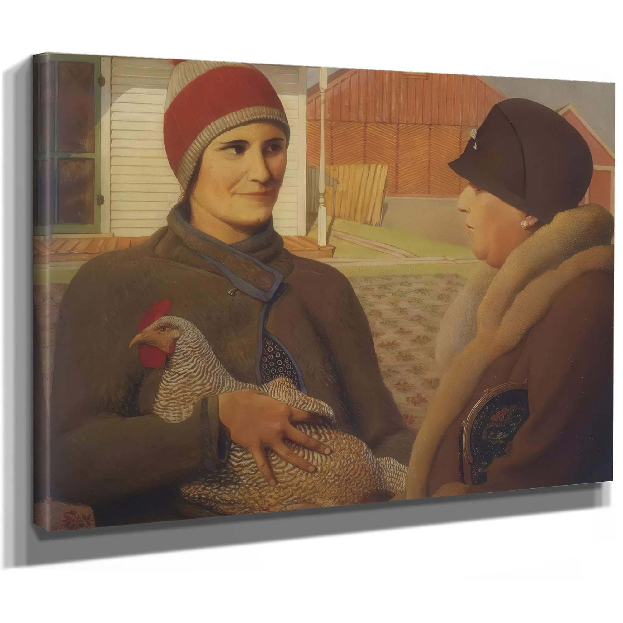 Appraisal By Grant Wood Fine Art Print