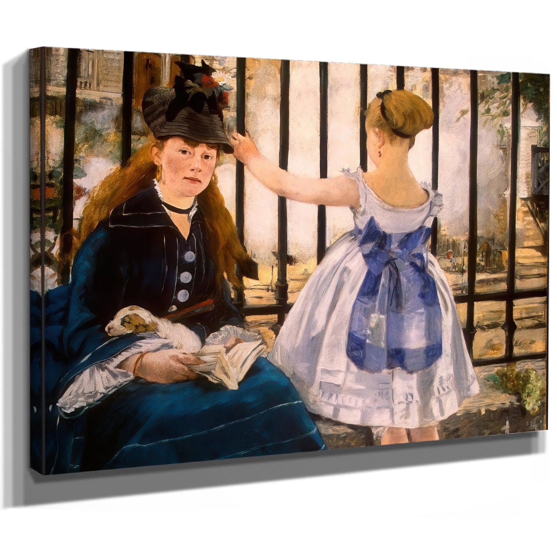 The Railway By Edouard Manet Fine Art Print