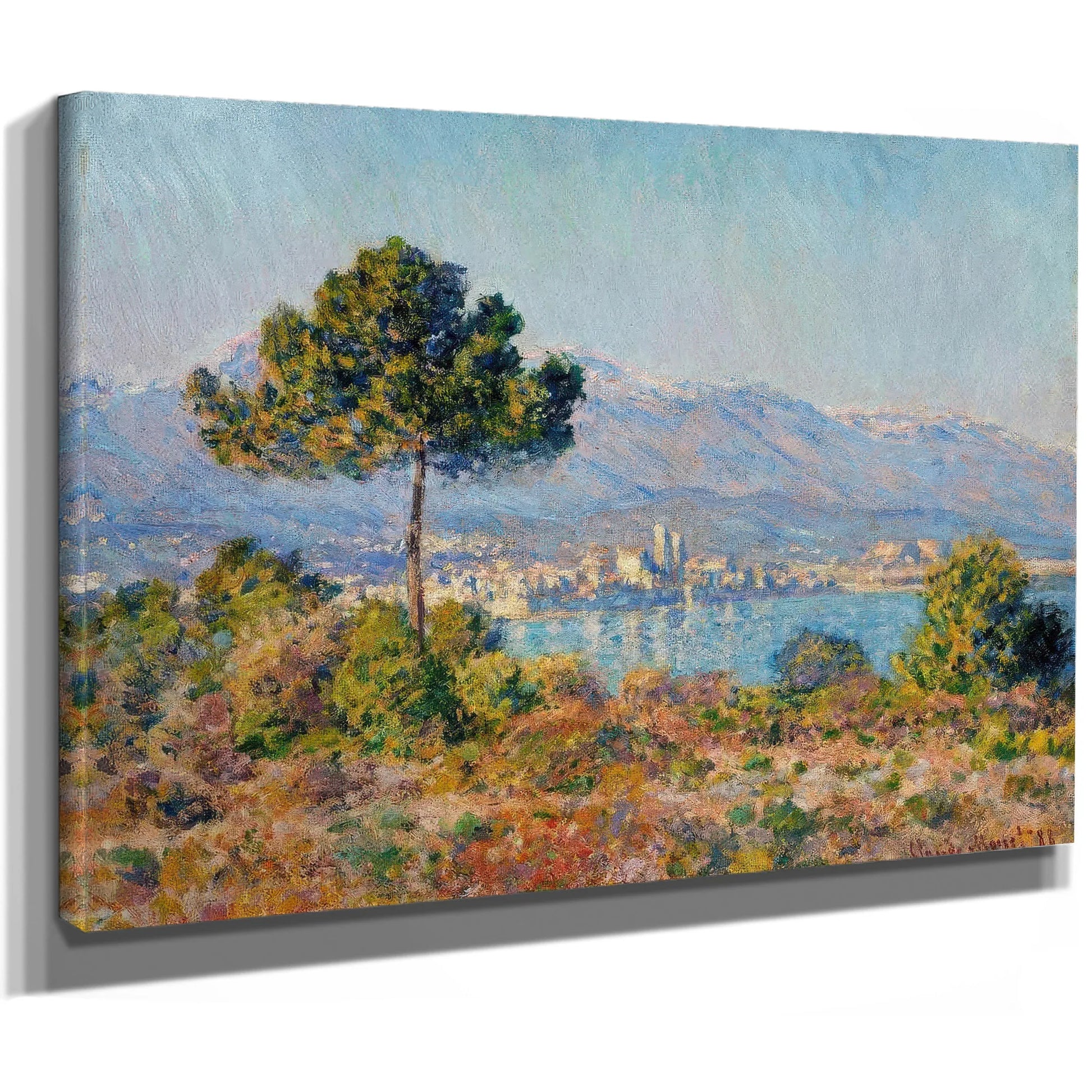 Antibes Seen From The Plateau Notre Dame By Claude Monet Fine Art Print