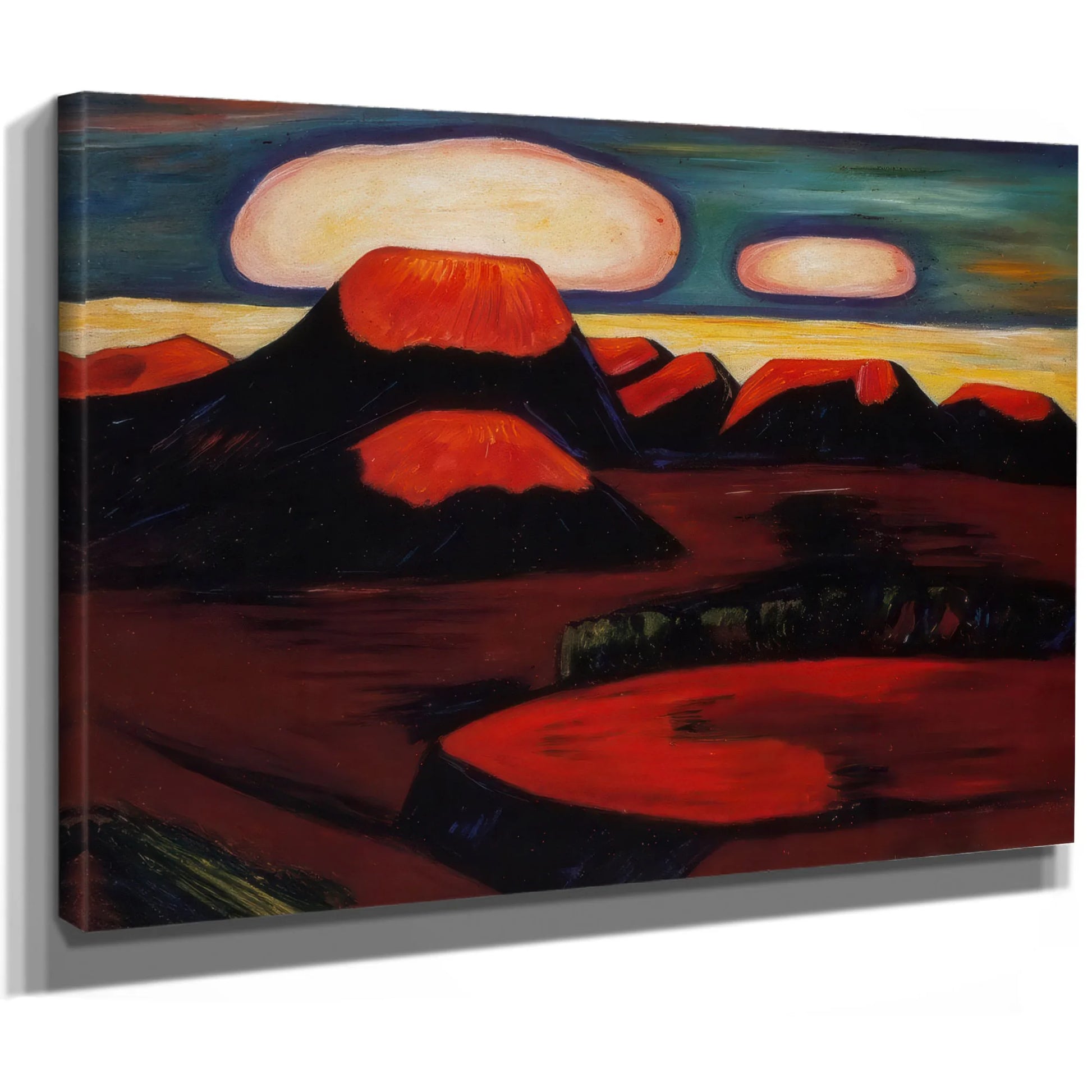 Earth Cooling Mexico By Marsden Hartley Fine Art Print