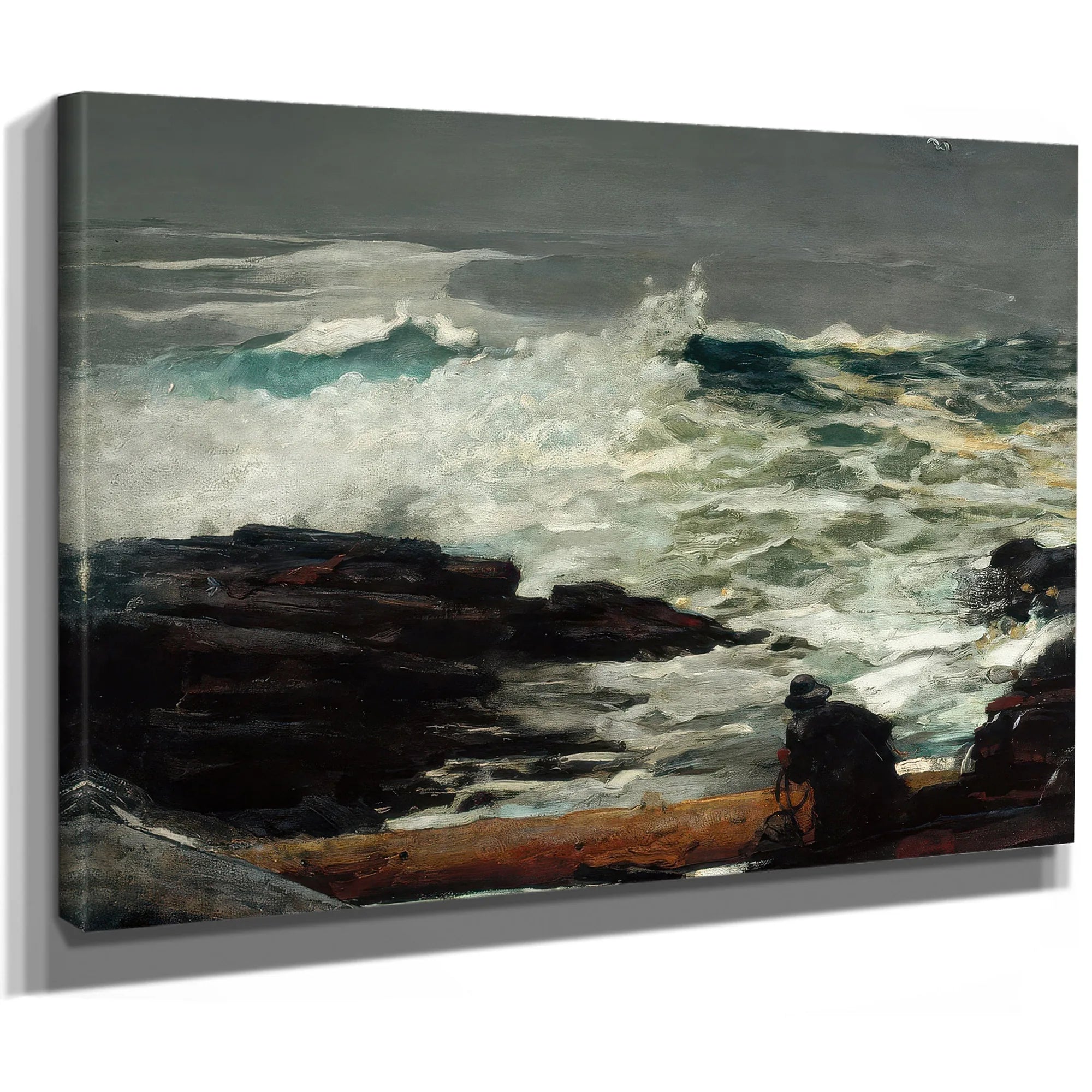 Driftwood By Winslow Homer Fine Art Print