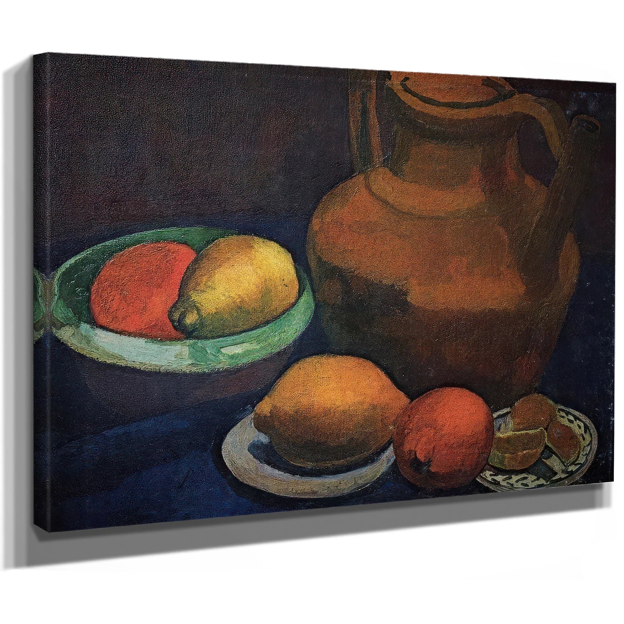 Still Life With Clay Pitcher By Paula Modersohn Becker Fine Art Print