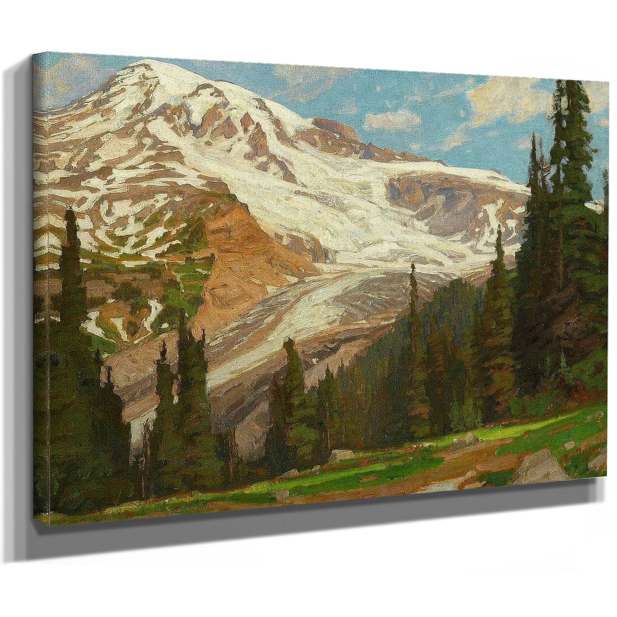 Glacial Grandeur By William Wendt Fine Art Print