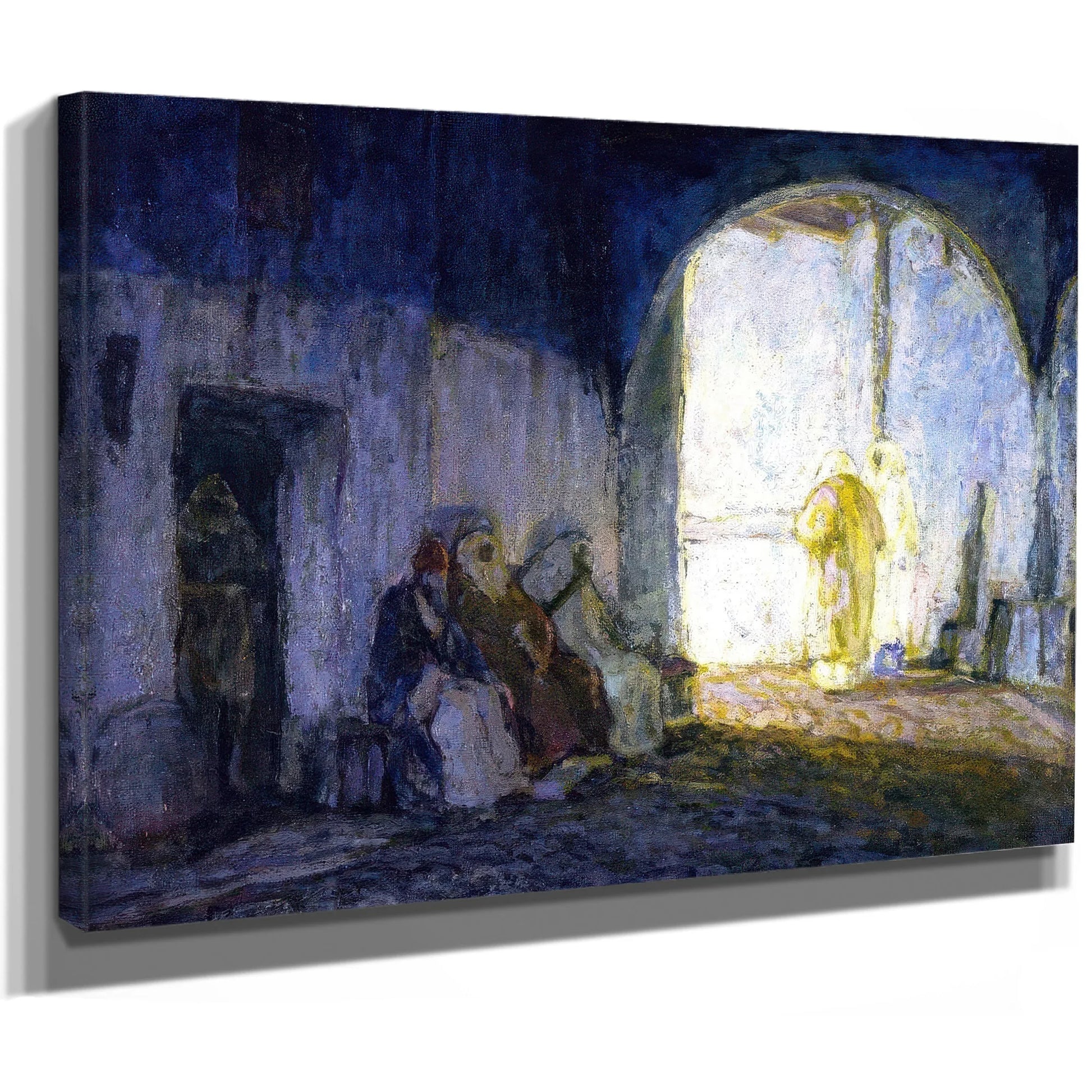 Street Scene, Tangiers By Henry Ossawa Tanner Fine Art Print