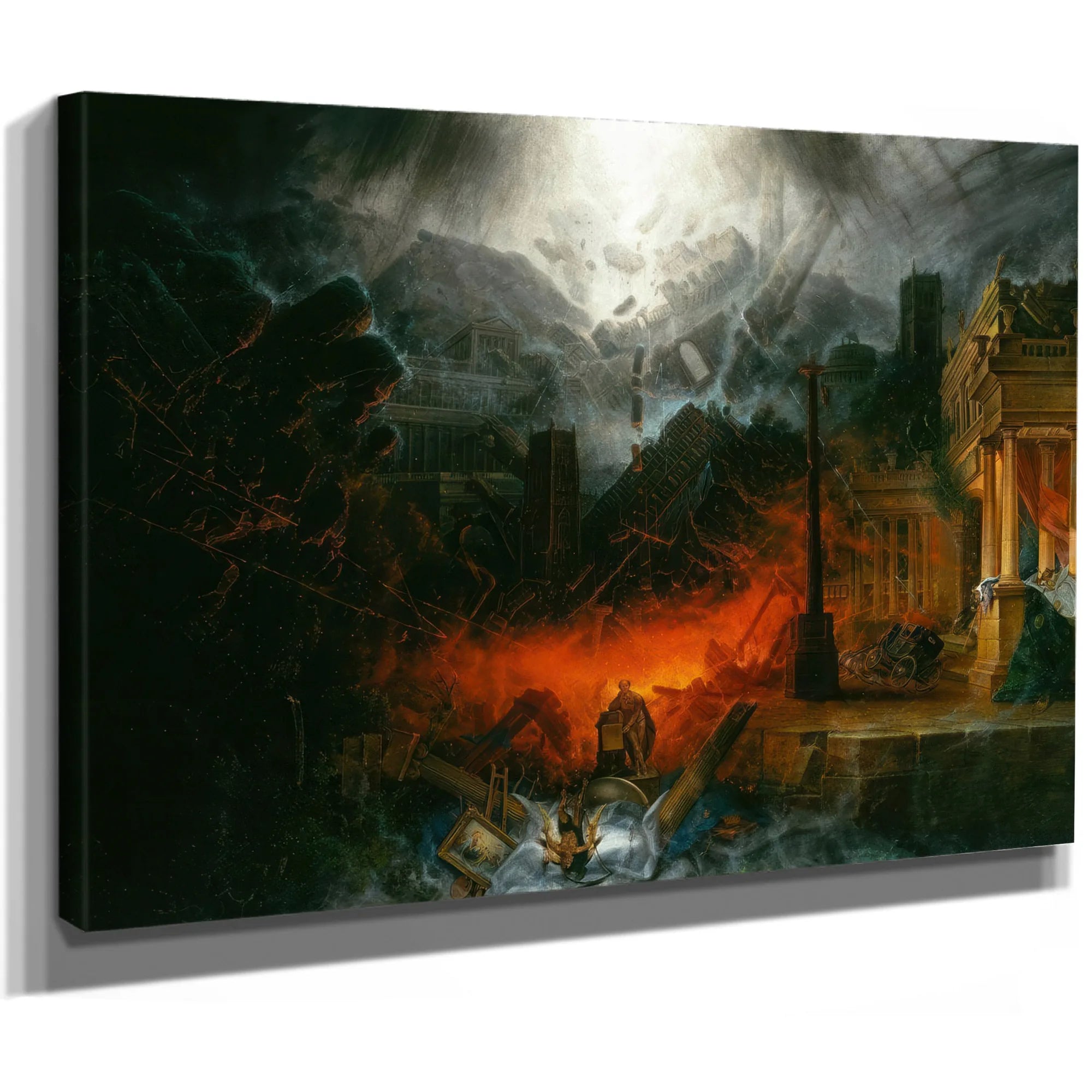 The Edge Of Doom By Colman Samuel Fine Art Print